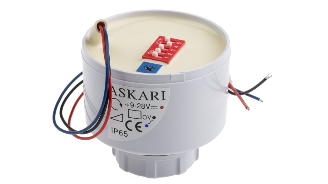 【値引き相談可】鉄道部品　EBブザー、EBランプ、EBリセットスイッチ 560001RSCO-0020 | Eaton 電子ブザー, 92dB, 9 → 28 V dc, IP65