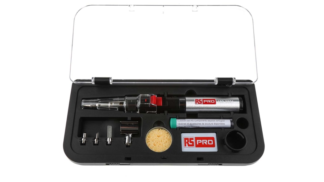 RS PRO Gas Soldering Iron Kit RS