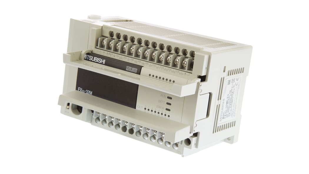 FX3U-32MR/ES | 三菱電機 FX3U ロジックモジュール 100 → 240 V ac 16