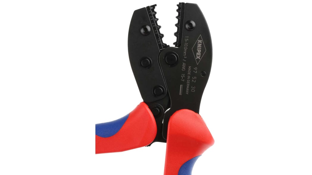 Knipex 圧着工具, ワイヤ寸法：16 → 8AWG, 圧着工具, PreciForce