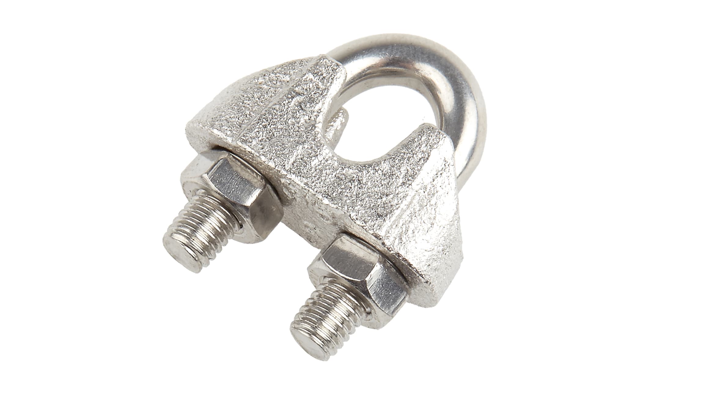 RS PRO Stainless Steel 6mm Diameter Wire Rope Clamp