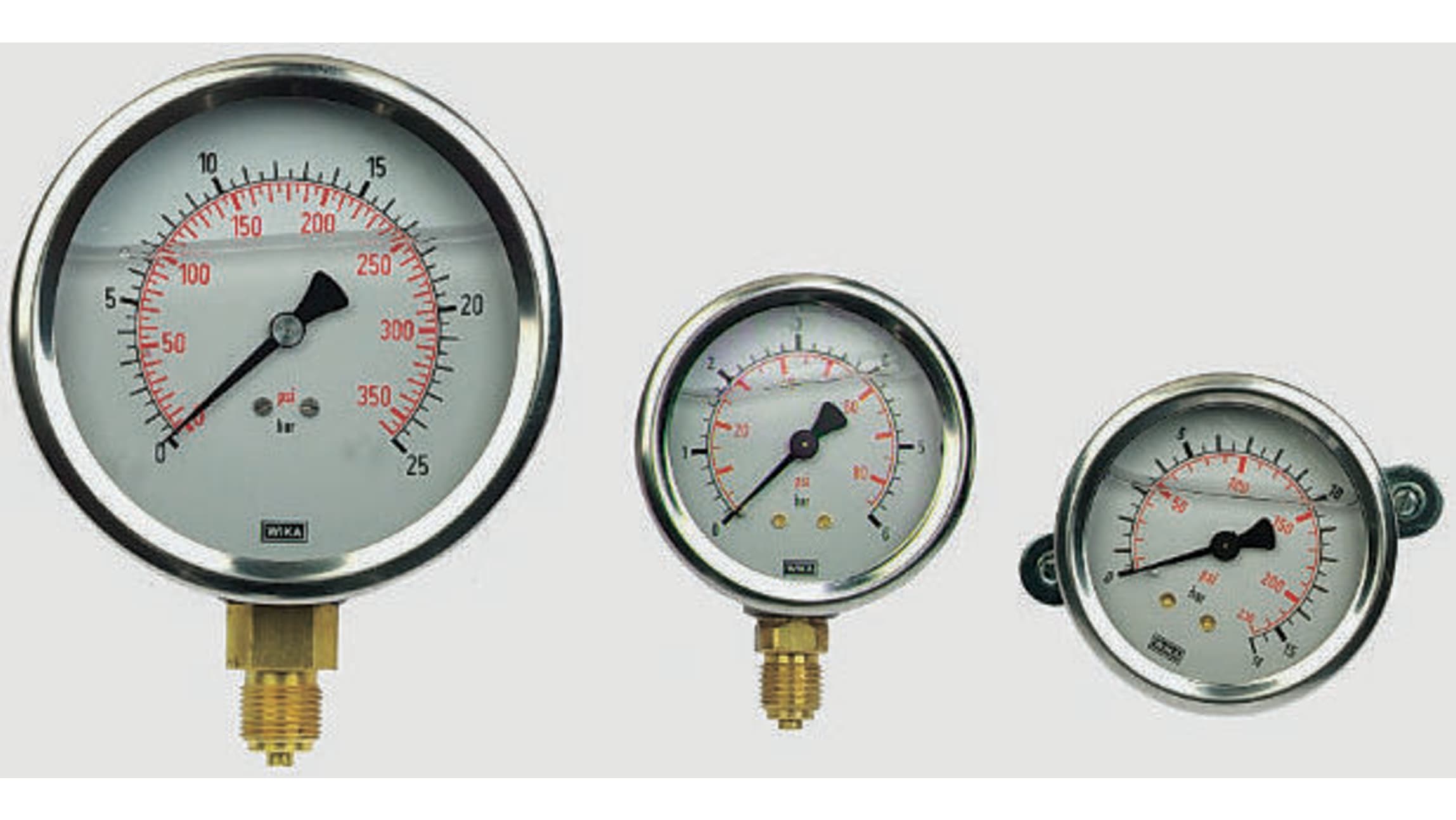 WIKA G 1/4 Analogue Pressure Gauge 10bar Bottom Entry, 9626829