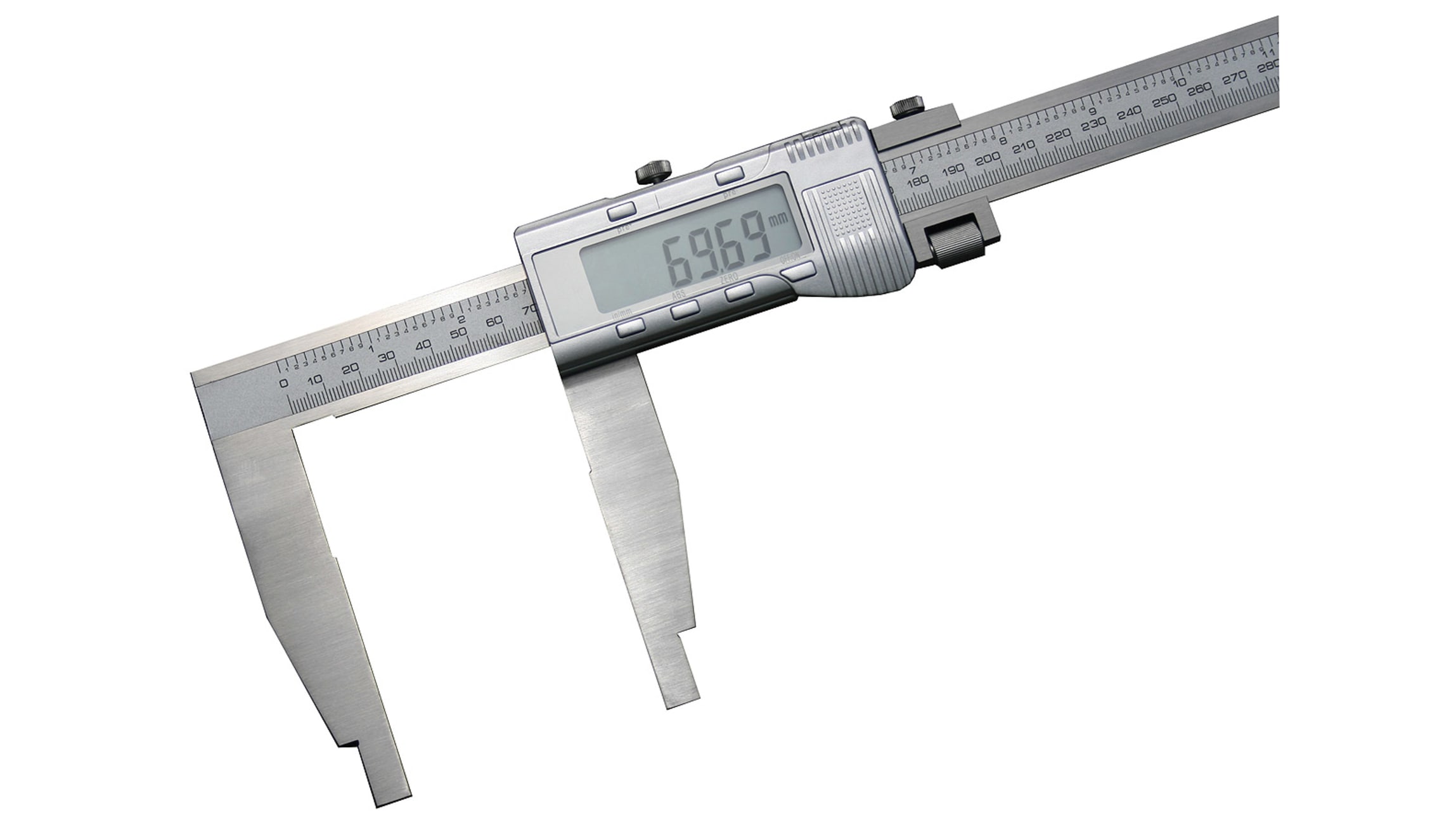 Calibre Digital RS PRO, 150mm, 0.0005 in, 0.01 mm, , Imperial o Métrico
