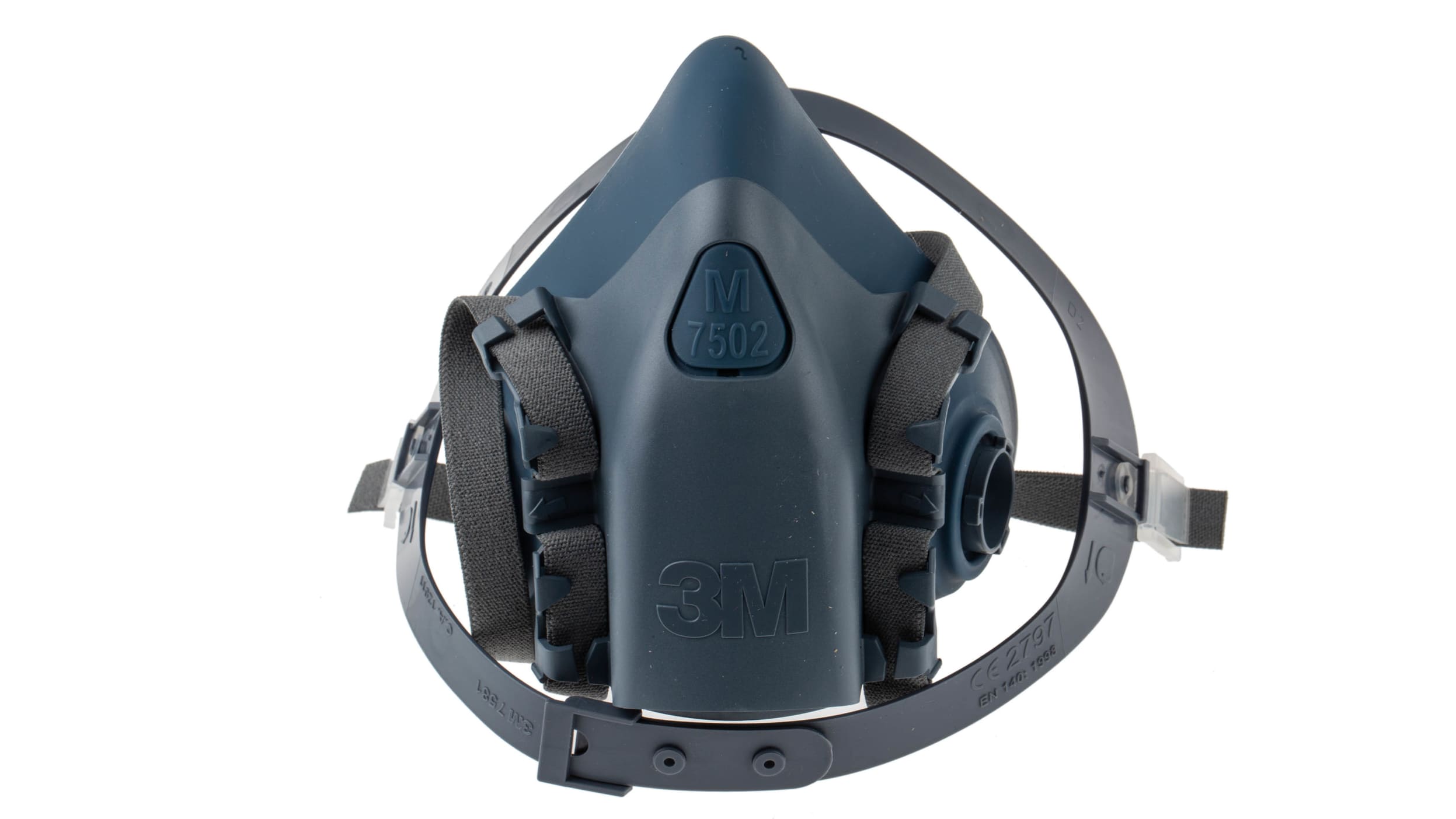 Demi-masque de protection respiratoire de série 6000 de 3M. Homologué NIOSH  Cartouche et filtre non-inclus. Large.