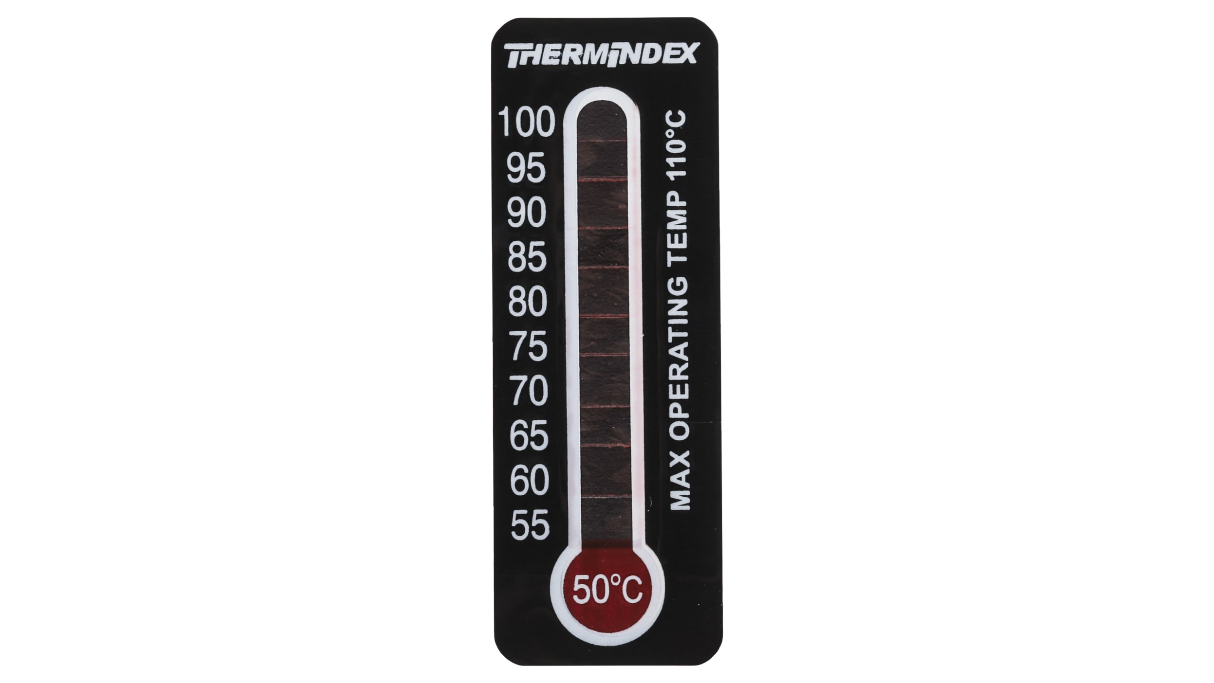 RS PRO Temperaturanzeige Aufkleber 50°C / 100°C 11 Messbereiche 10