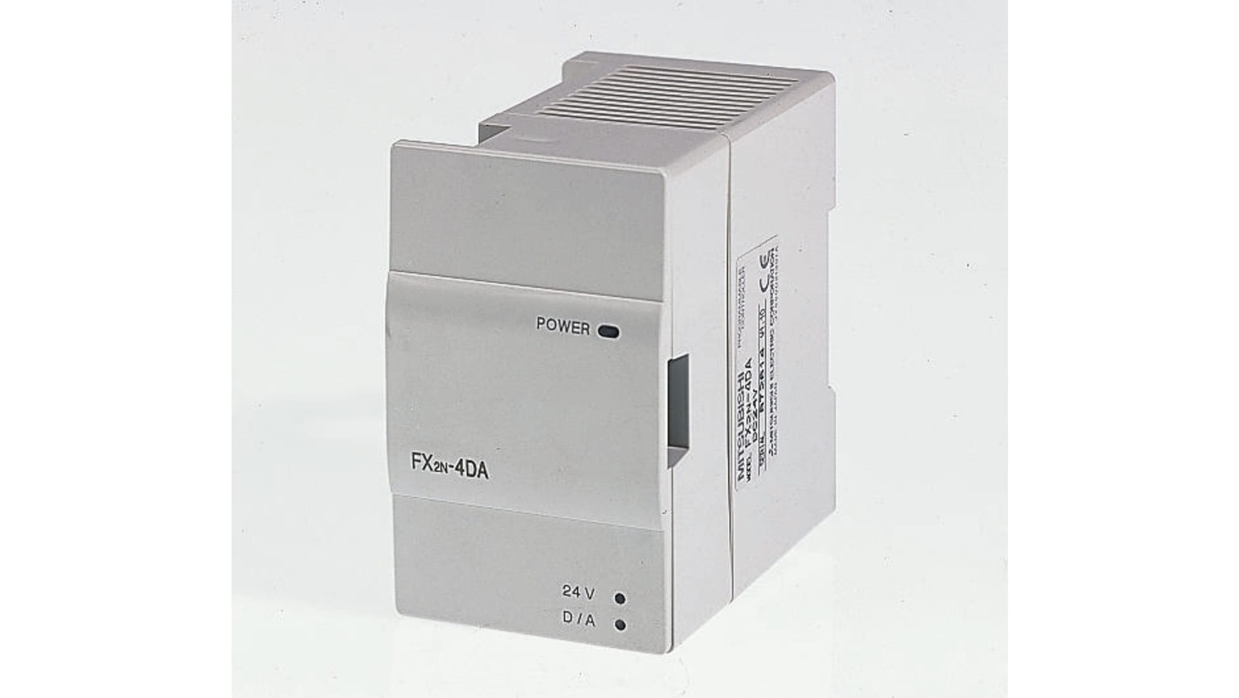 FX2N-2AD Mitsubishi PLC Expansion Module for use with FX2N Series, 90 x 43  x 87 mm, Analogue, Digital, 24 V dc RS