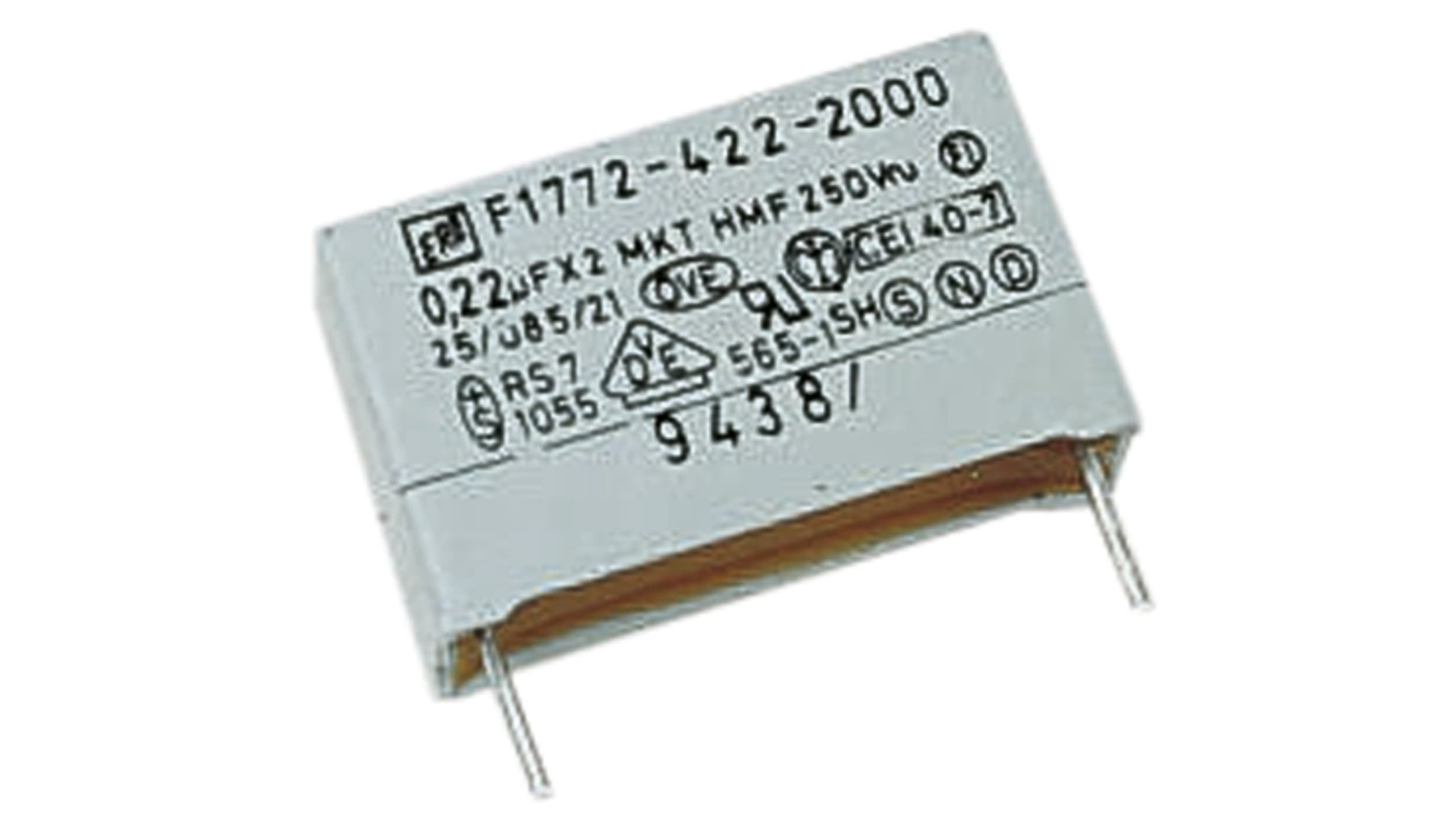 F17724152260 | Vishay F1772 Folienkondensator 150nF ±20% / 310V ac 