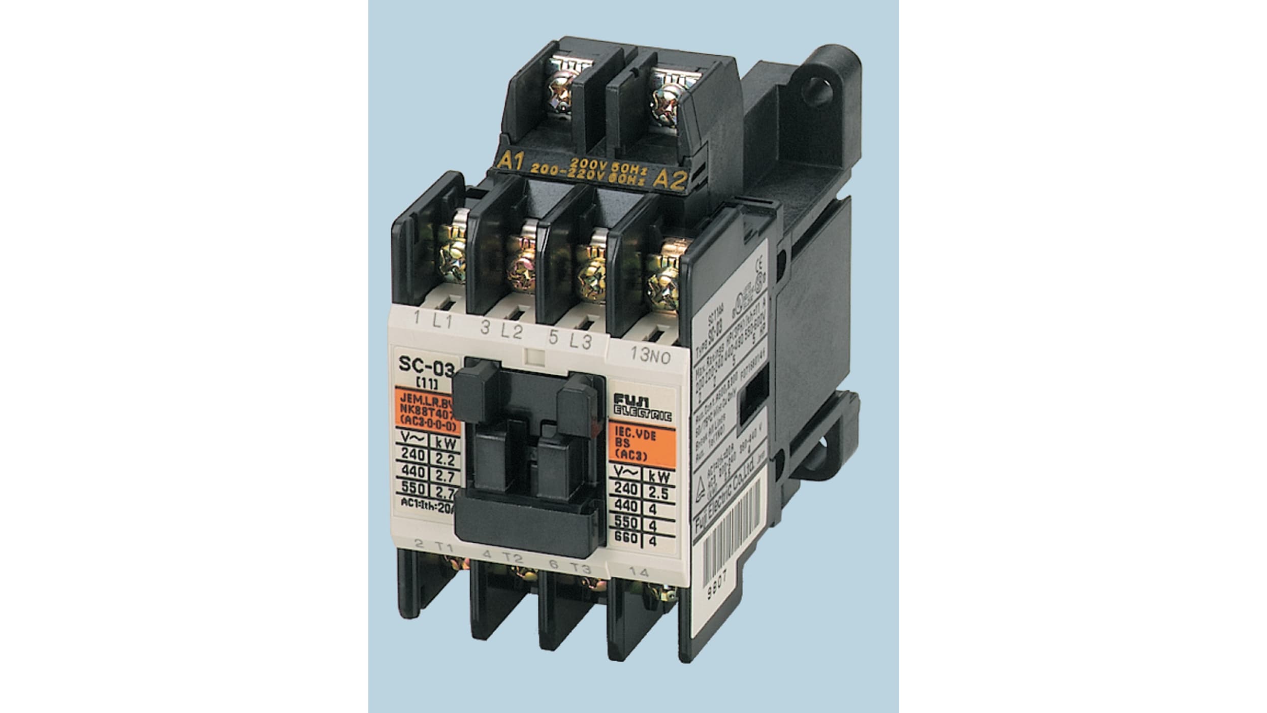 エスコ 電磁接触器 100V・30A 1個 EA940MF-13