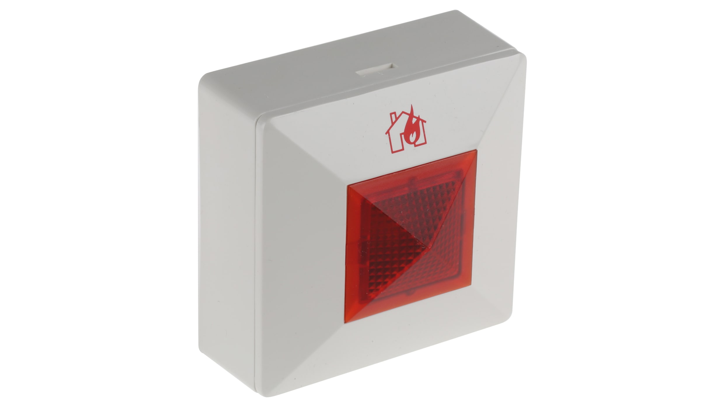 Bouton poussoir buzzer avec croix rouge 2 pièces - lumineux et sonore - 11  cm