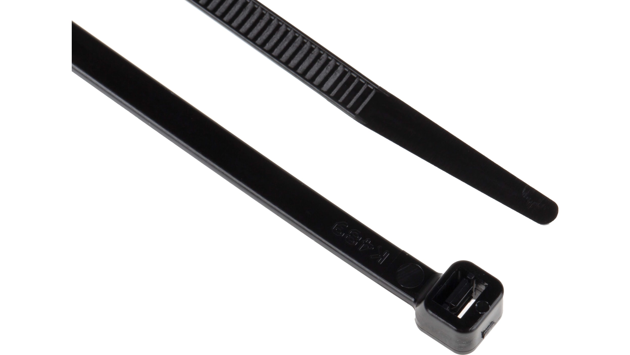 Serre-câble RS PRO 190mm x 4,8 mm Noir en Nylon 66