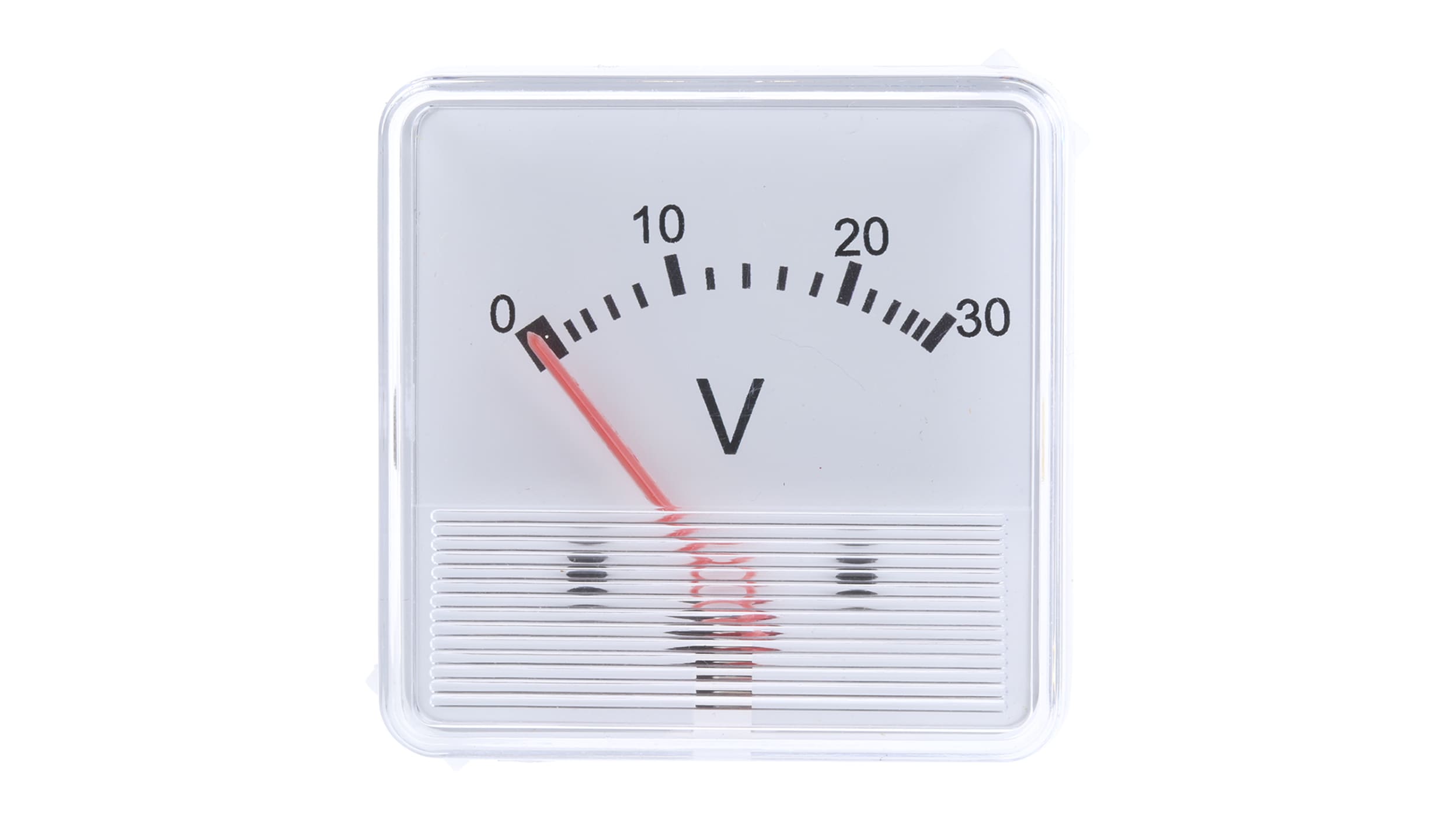 HOBUT DC Analogue Voltmeter 30V 41.5 (Dia.) mm ±8 % Accuracy