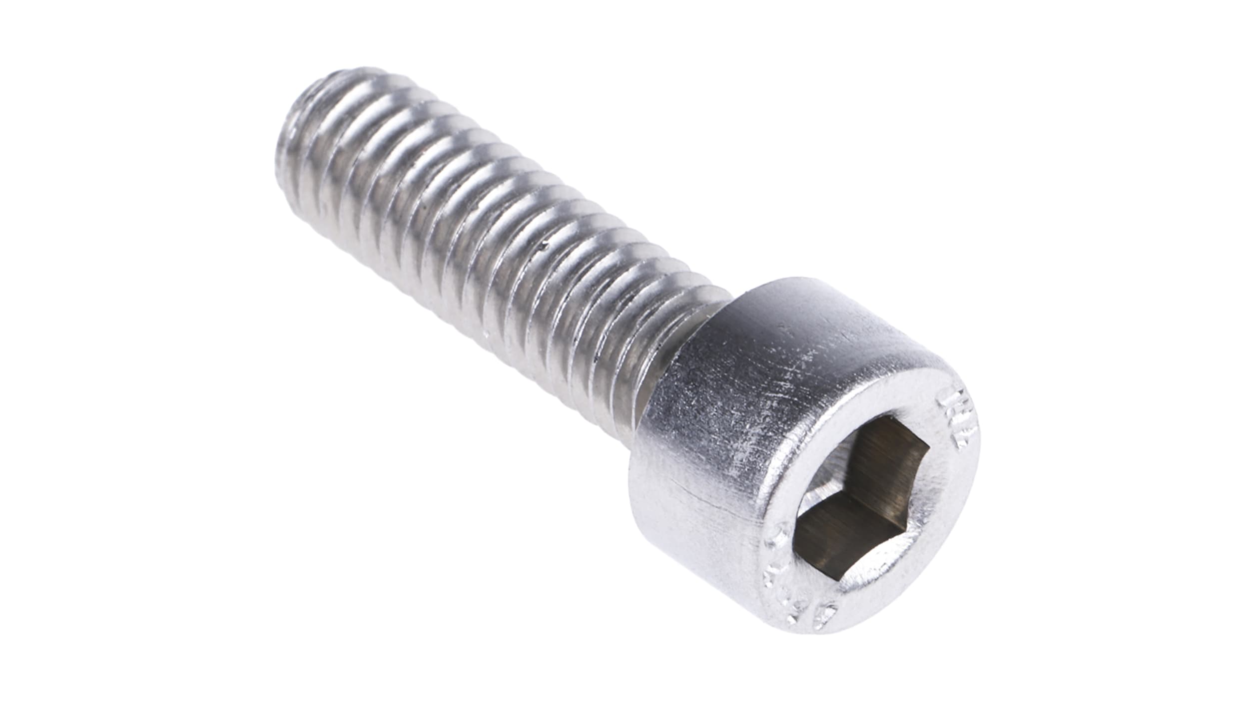 RS PRO M6 x 20mm Hex Socket Cap Screw Stainless Steel