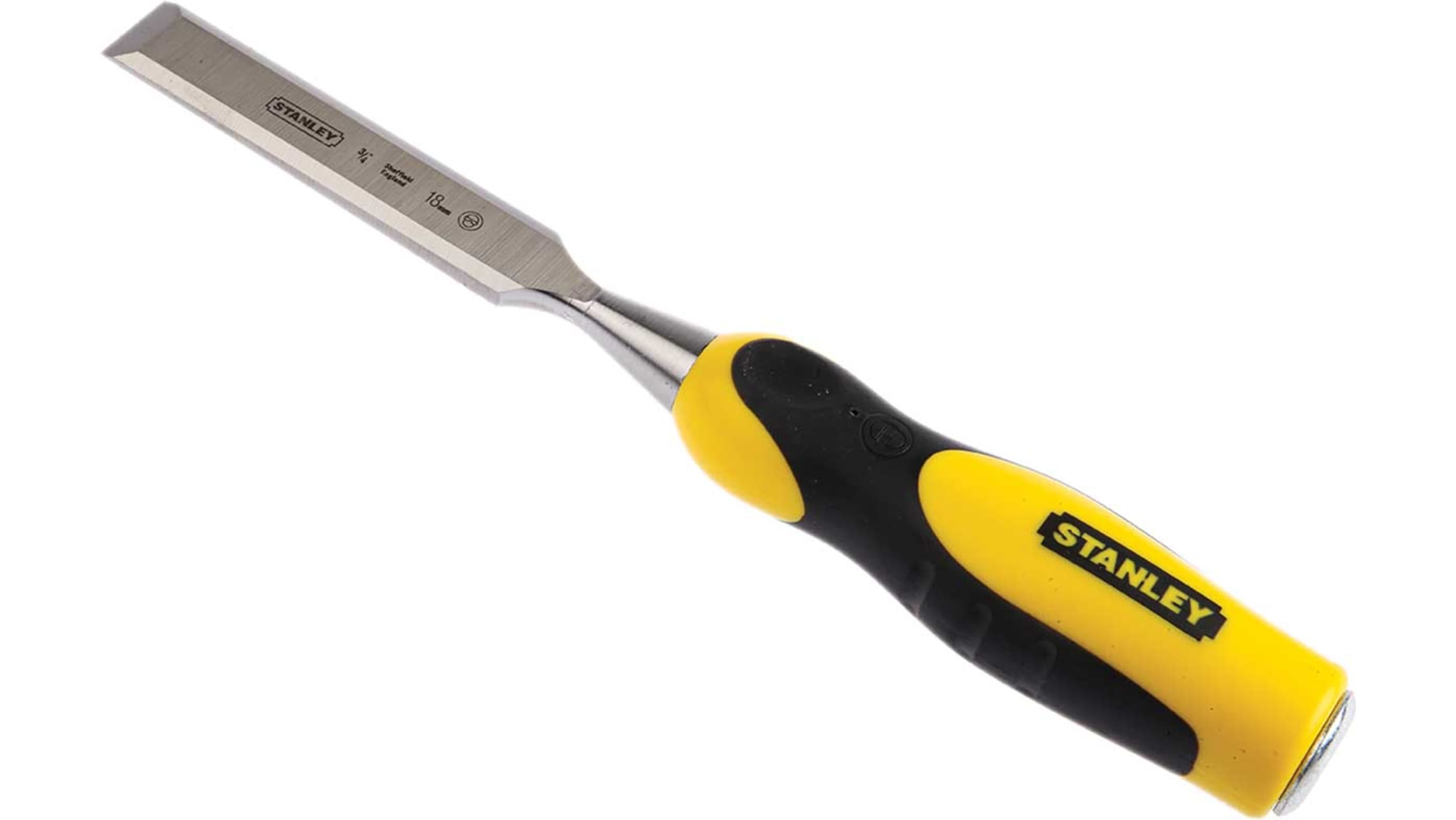 Bomgaars : Stanley Bi-Material Short Blade Wood Chisel - 1/2 IN : Chisel