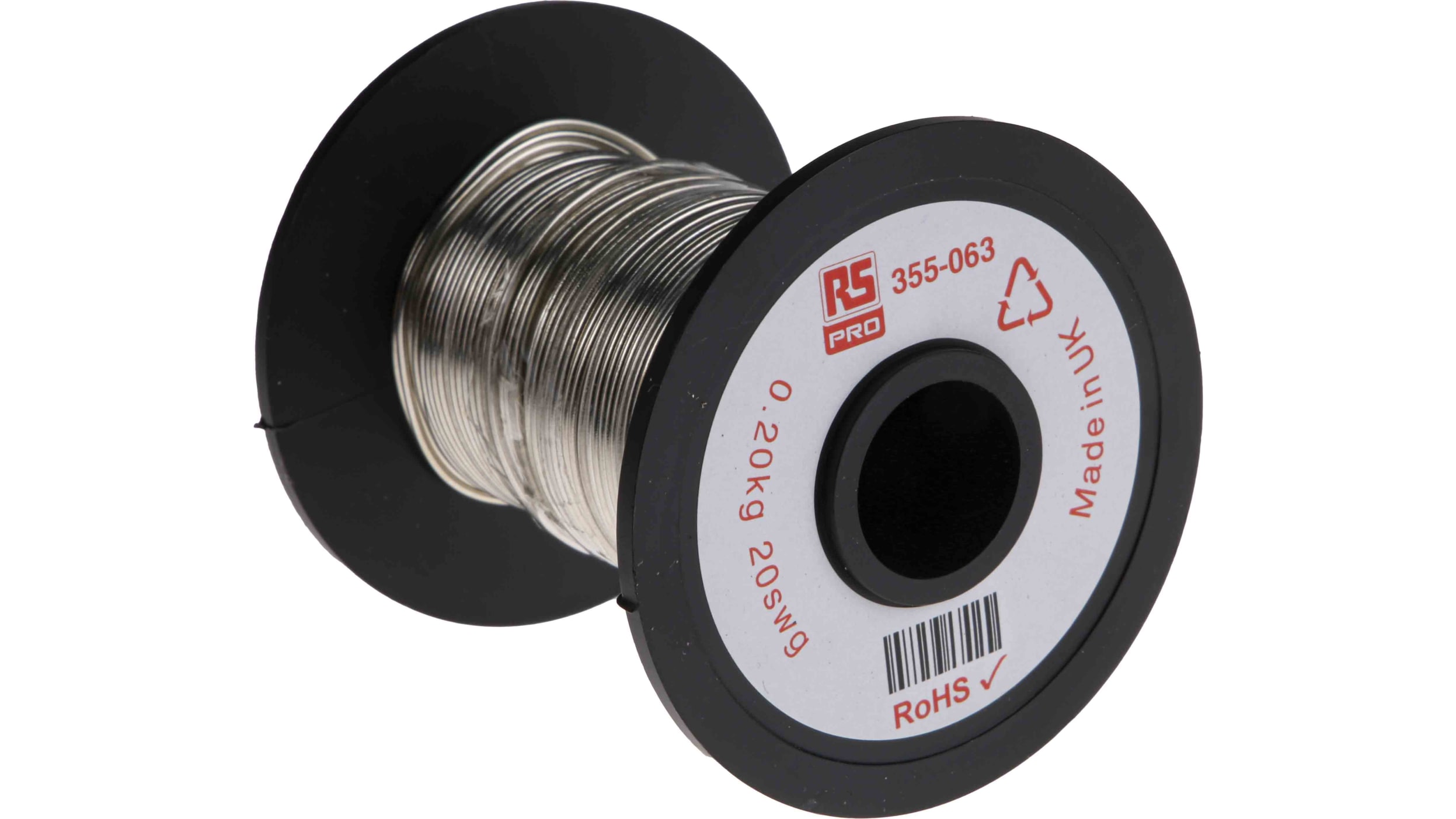RS PRO Single Core 0.91mm diameter Copper Wire, 34.6m Long