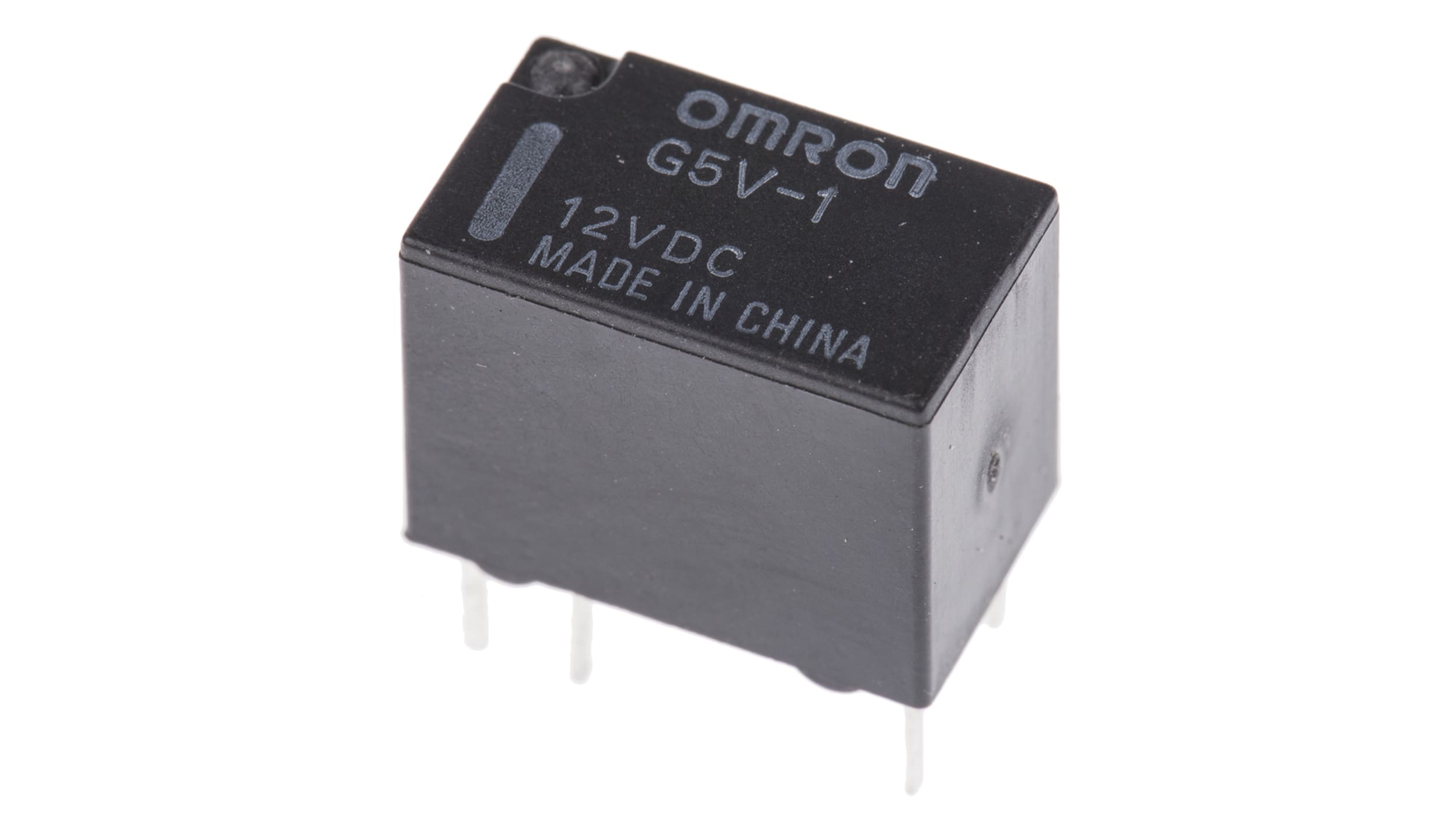 Omron PCB Mount Signal Relay, 12V dc Coil, 2A Switching Current, SPDT