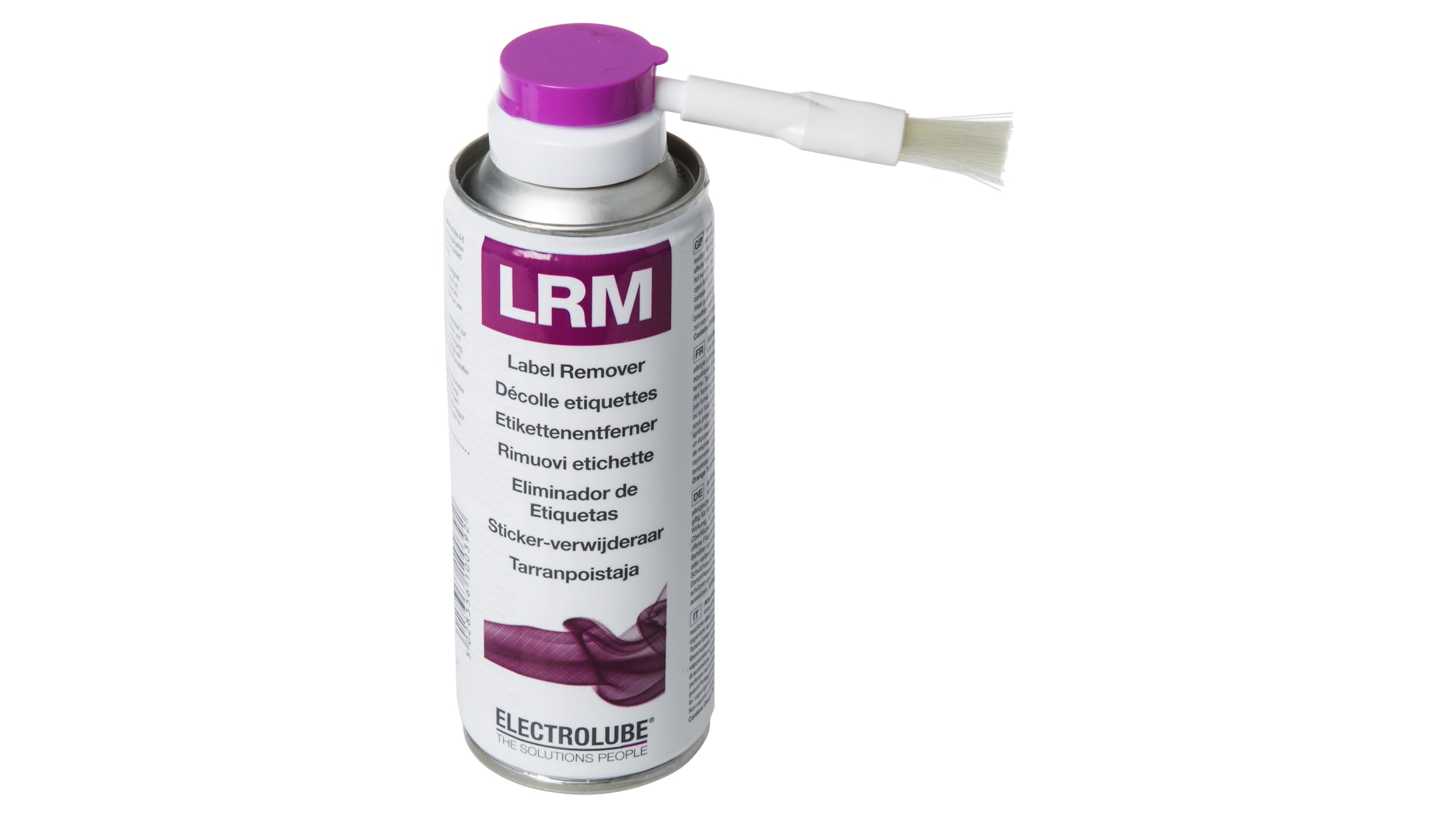 LRM200DB Electrolube, 200 ml Aerosol Label Remover, Removes Labels, 236-1874