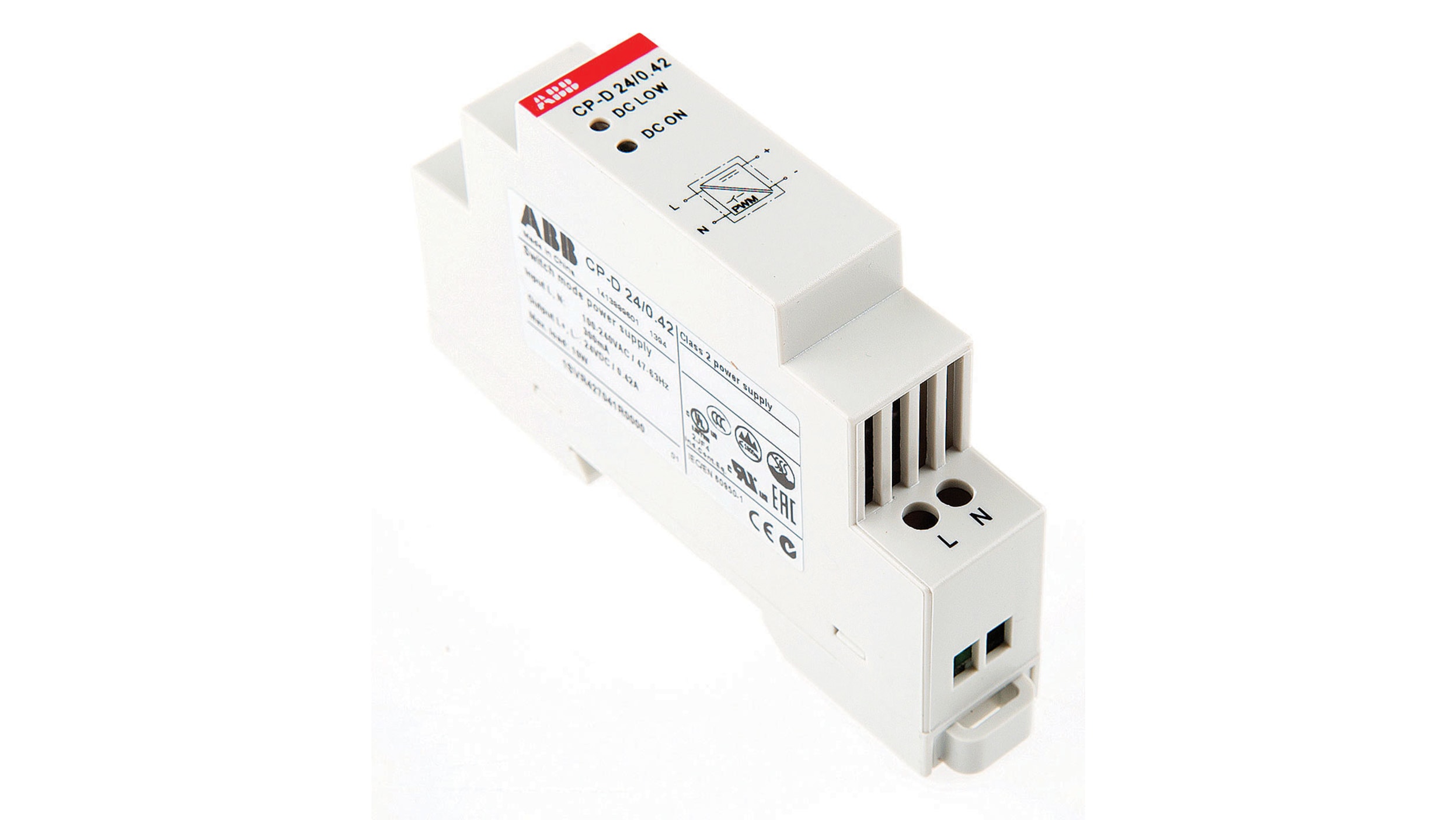 RS PRO Switch-Mode DIN-Schienen Netzteil 15W, 230V ac, 12V dc