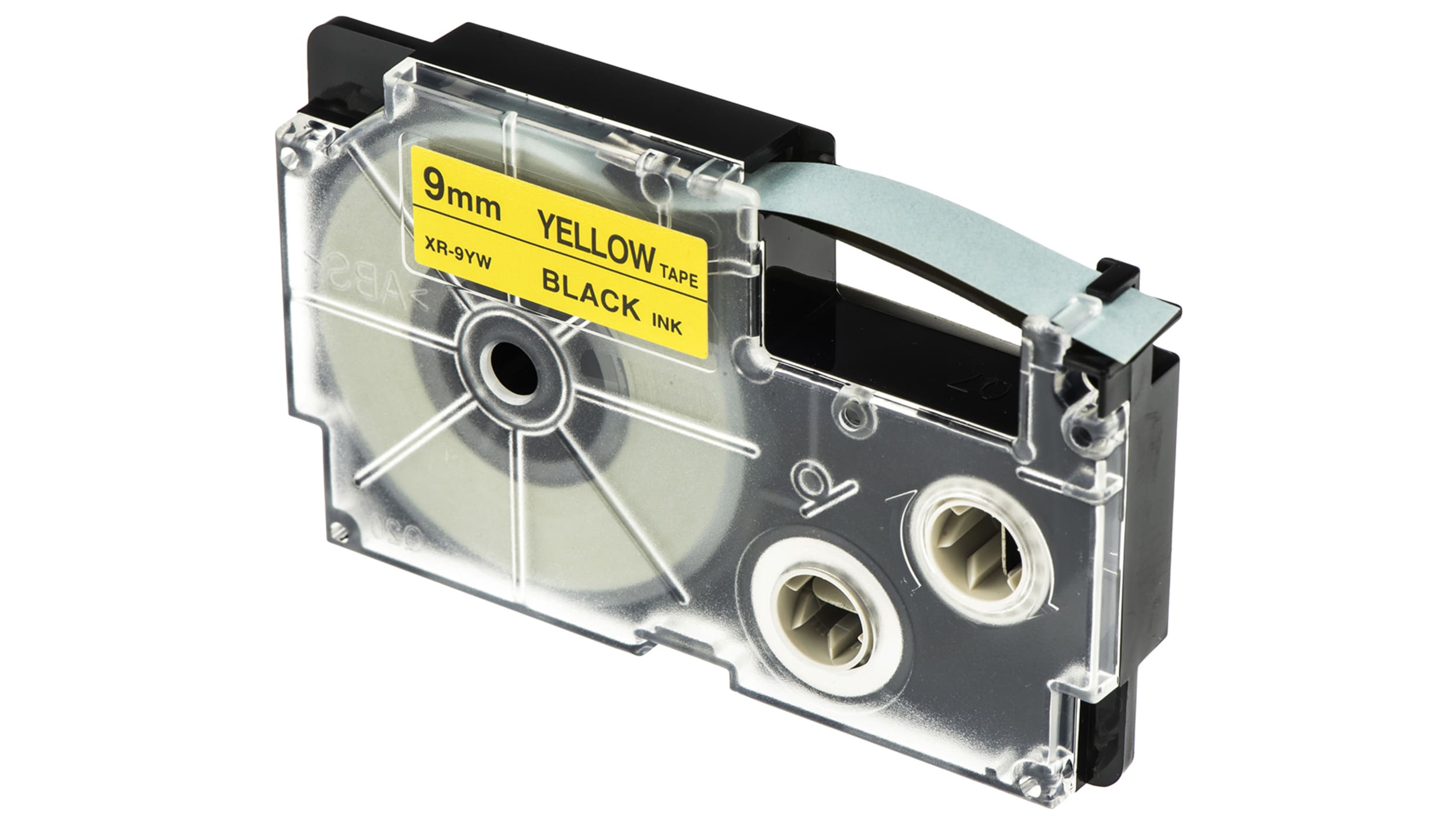 Casio Black on Yellow Label Printer Tape 8 m Length 9 mm Width