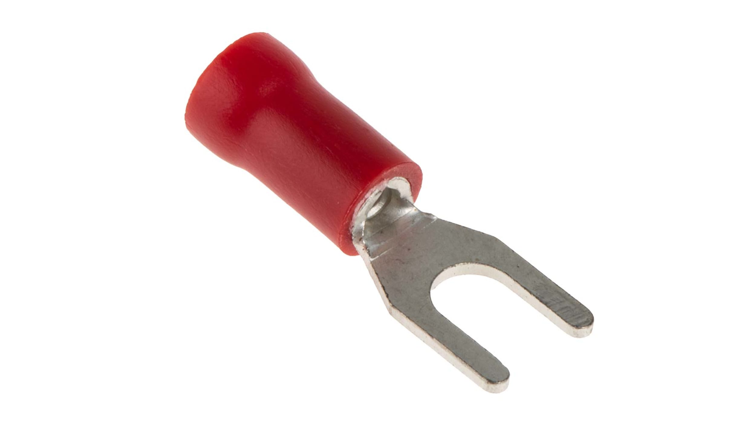 Cosse à fourche à sertir RS PRO Isolé, Rouge 16AWG 1.5mm² 22AWG