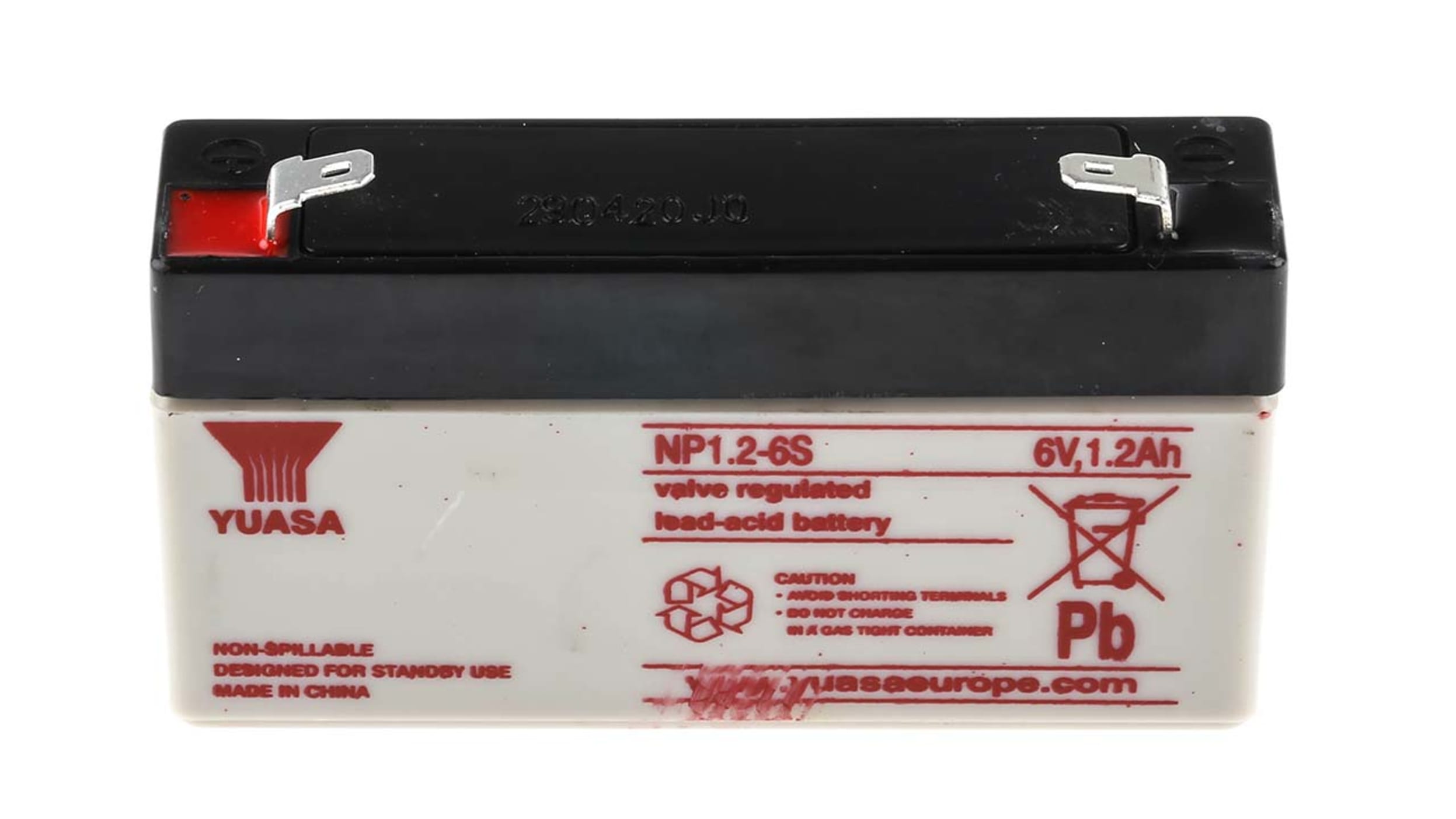 Batterie plomb étanche NP4-6 Yuasa 6V 4ah
