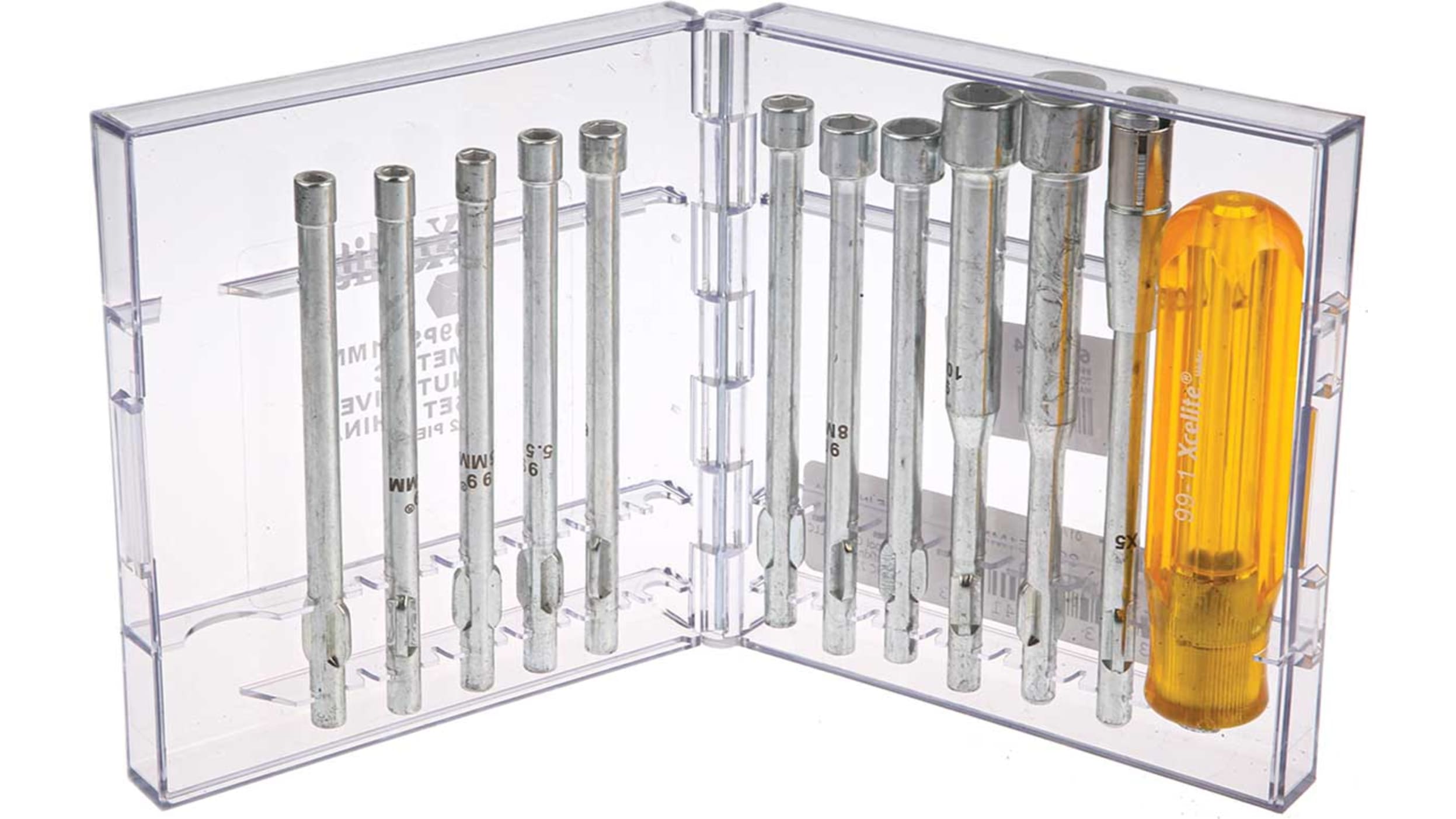 Weller Xcelite Hexagon Nut Driver Screwdriver Set 12 Piece