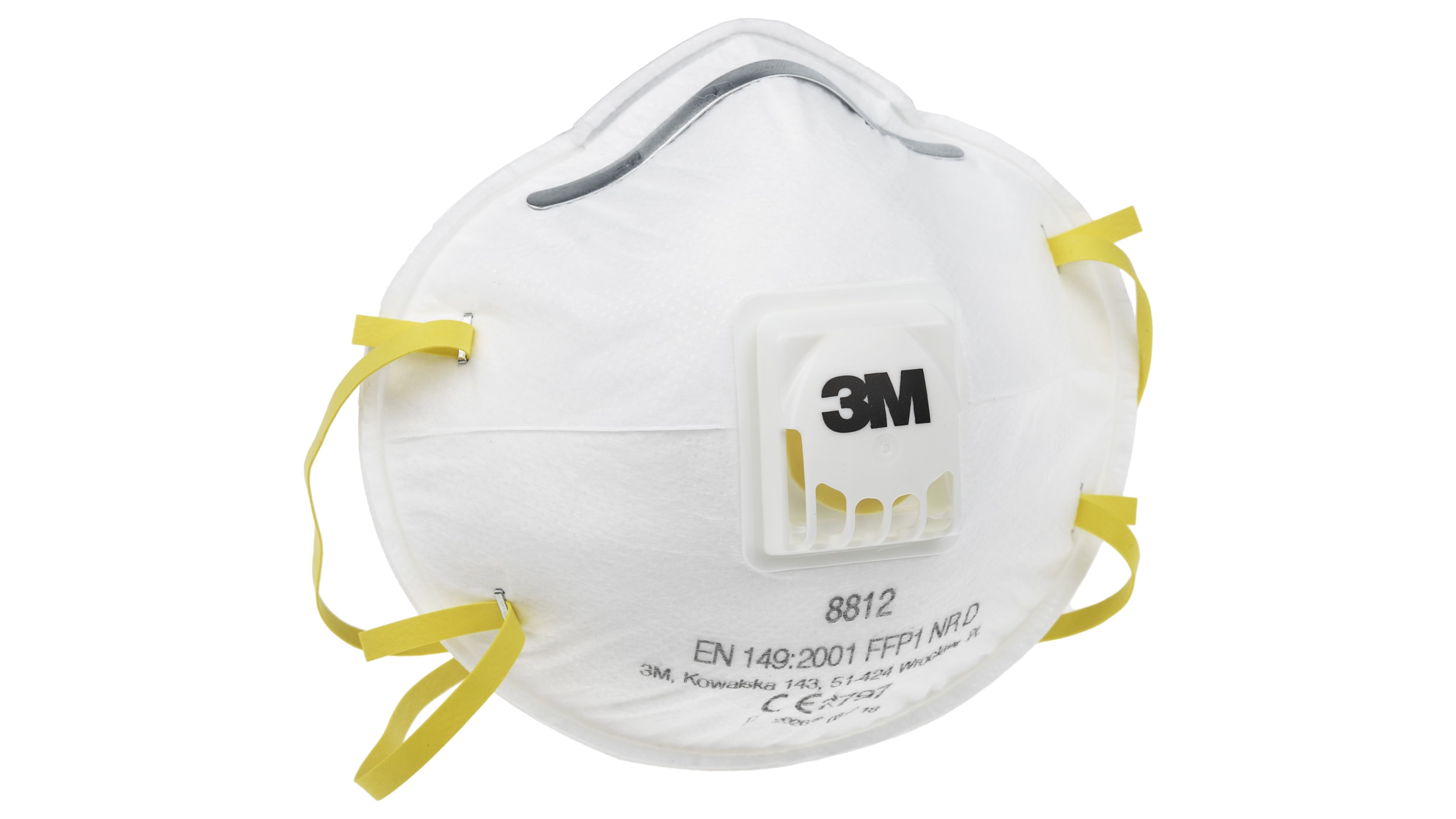 Masque anti-poussières FFP1 avec valve - 8812 - 3M