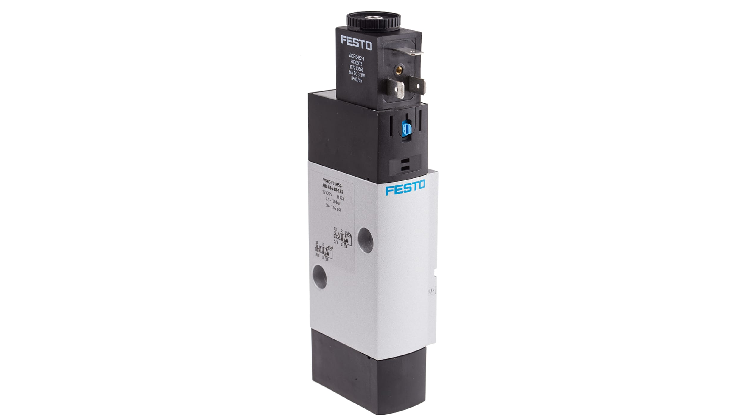 VSNC-FC-M52-MD-G14-F8-1B2 | Festo 5/2 Pneumatic Solenoid Valve  