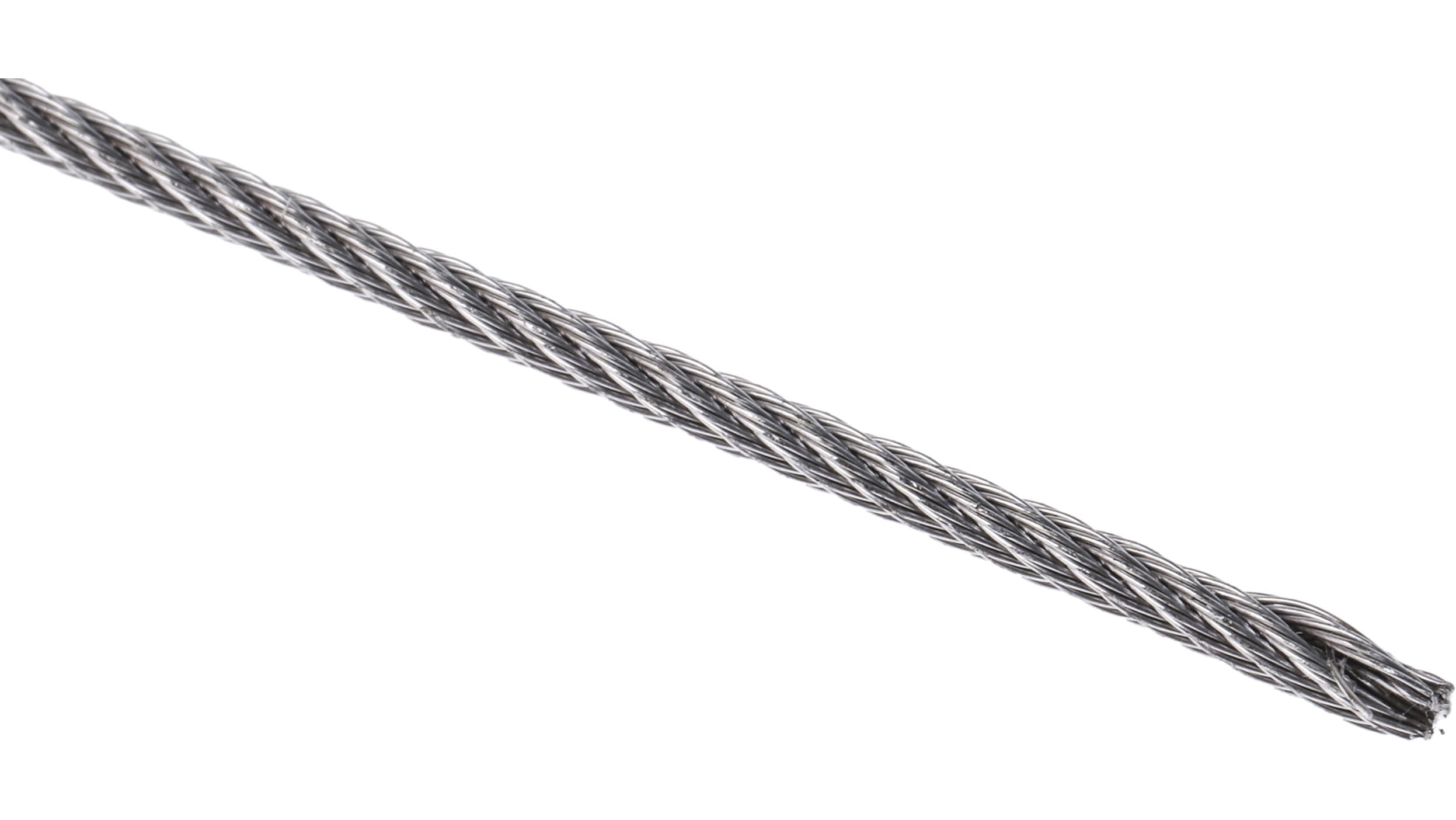 Câble métallique en Acier inoxydable, 1,5 mm x 100m, 26kg