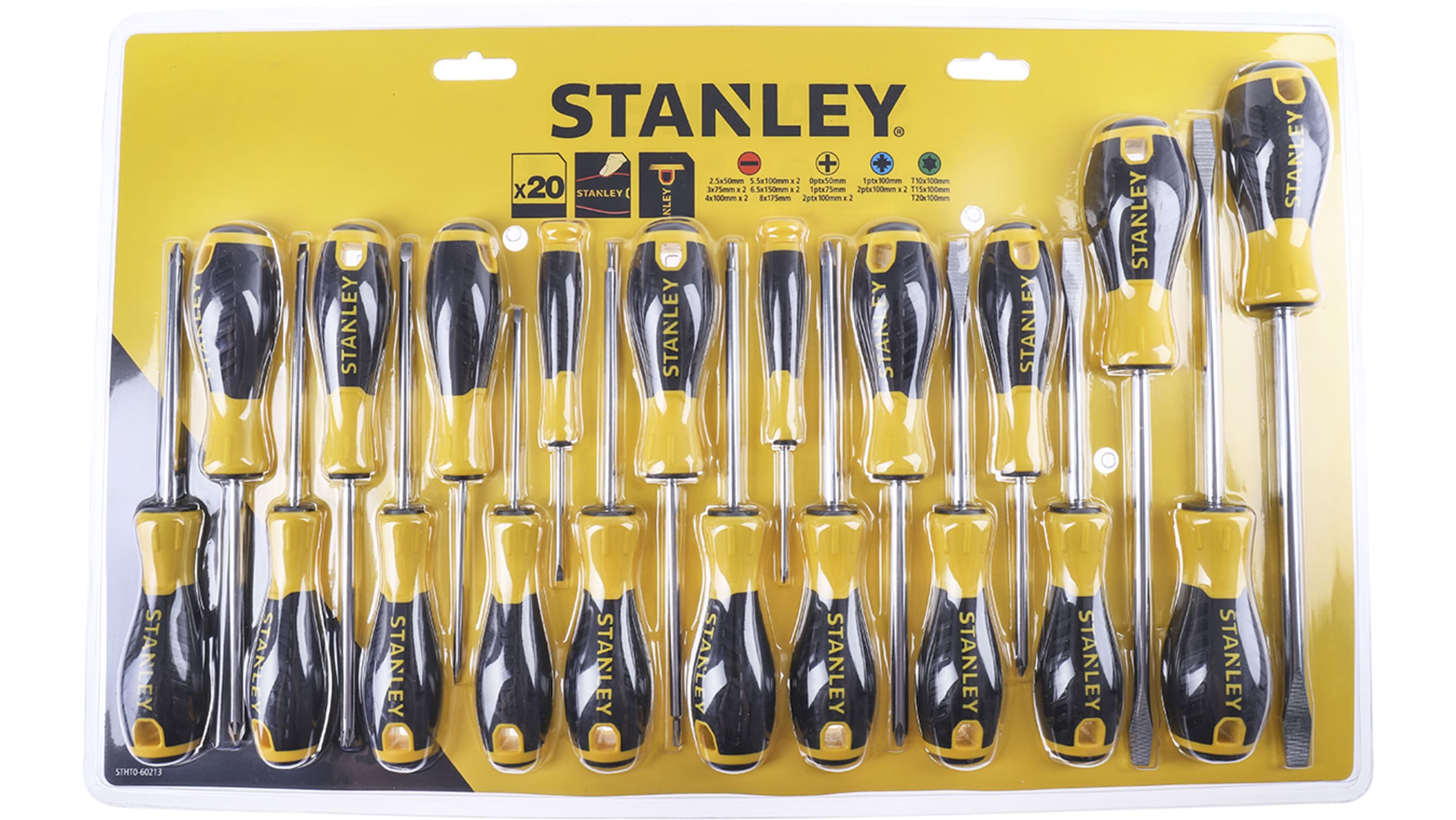 STHT0-60213 | Stanley Phillips; Pozidriv; Slotted; Torx