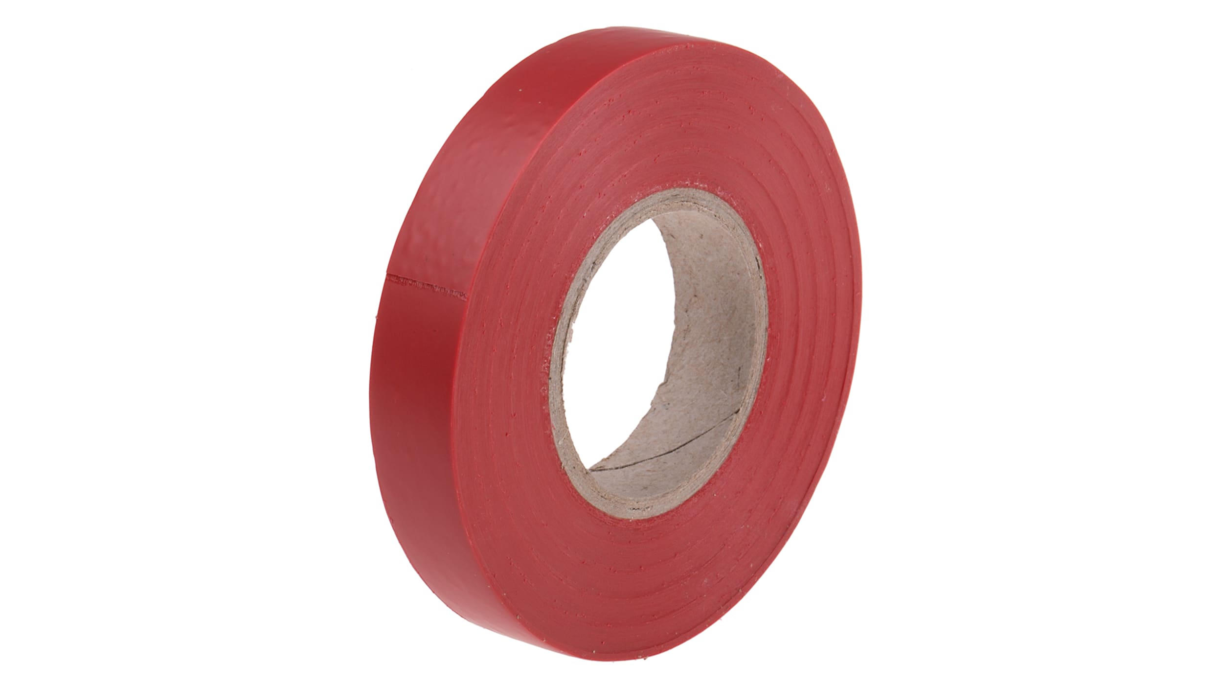 Cinta aislante de PVC RS PRO 236206 de color Rojo, 12mm x 20m, grosor  0.13mm