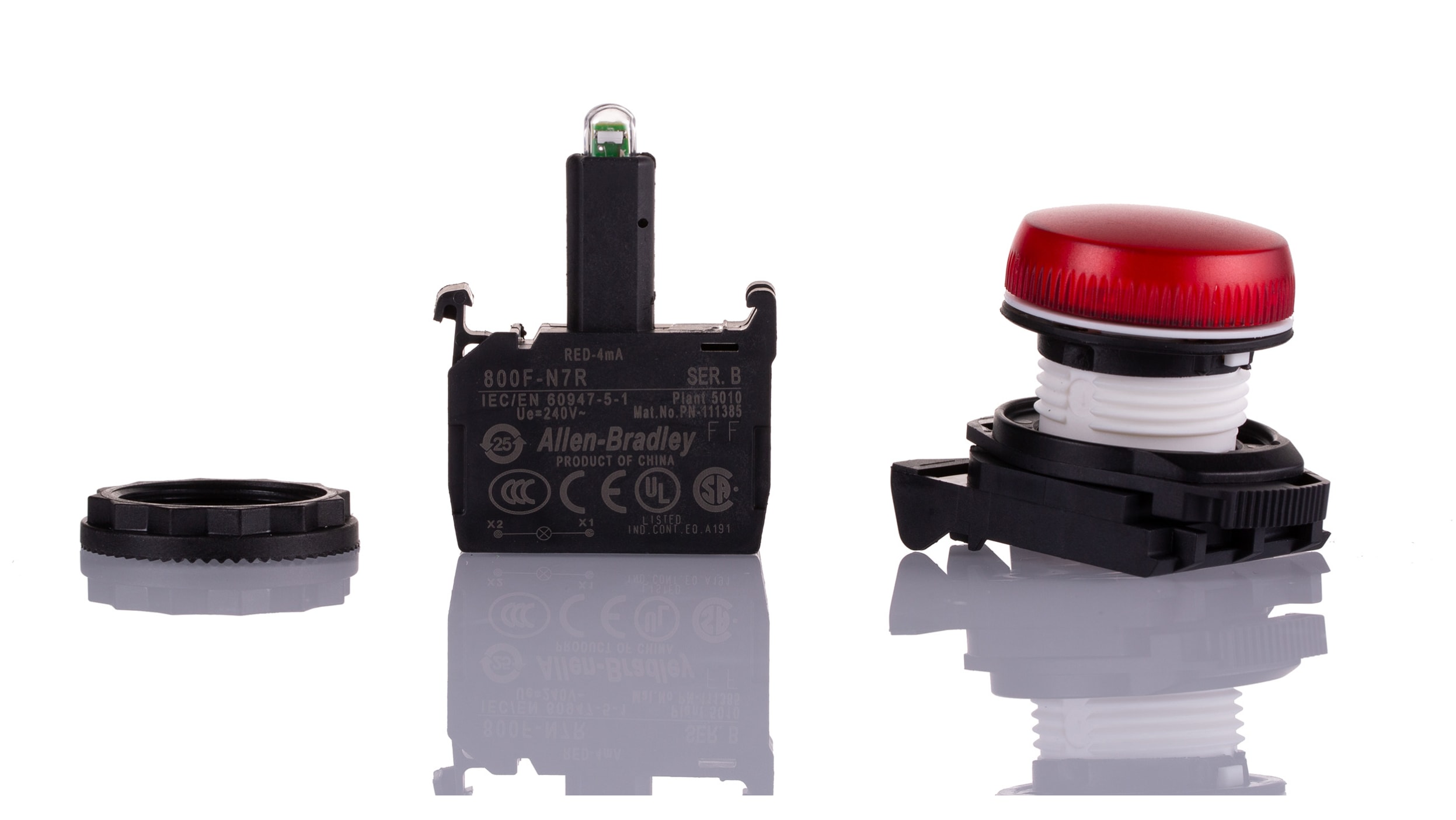 Allen bradley led indicator lights top
