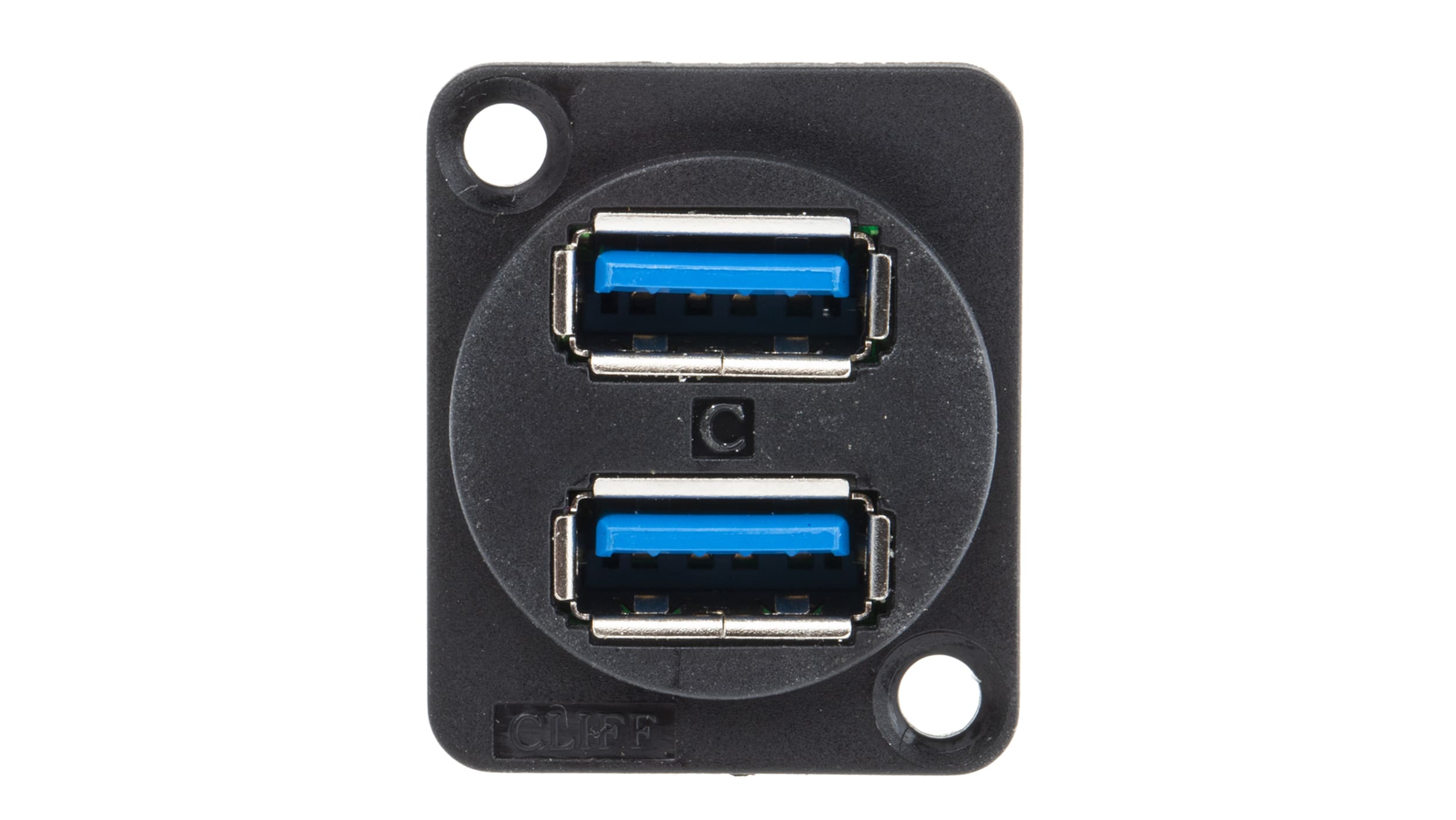 RS PRO USB-Steckverbinder 3.0 A, 2-Port Buchse, Tafelmontage | RS