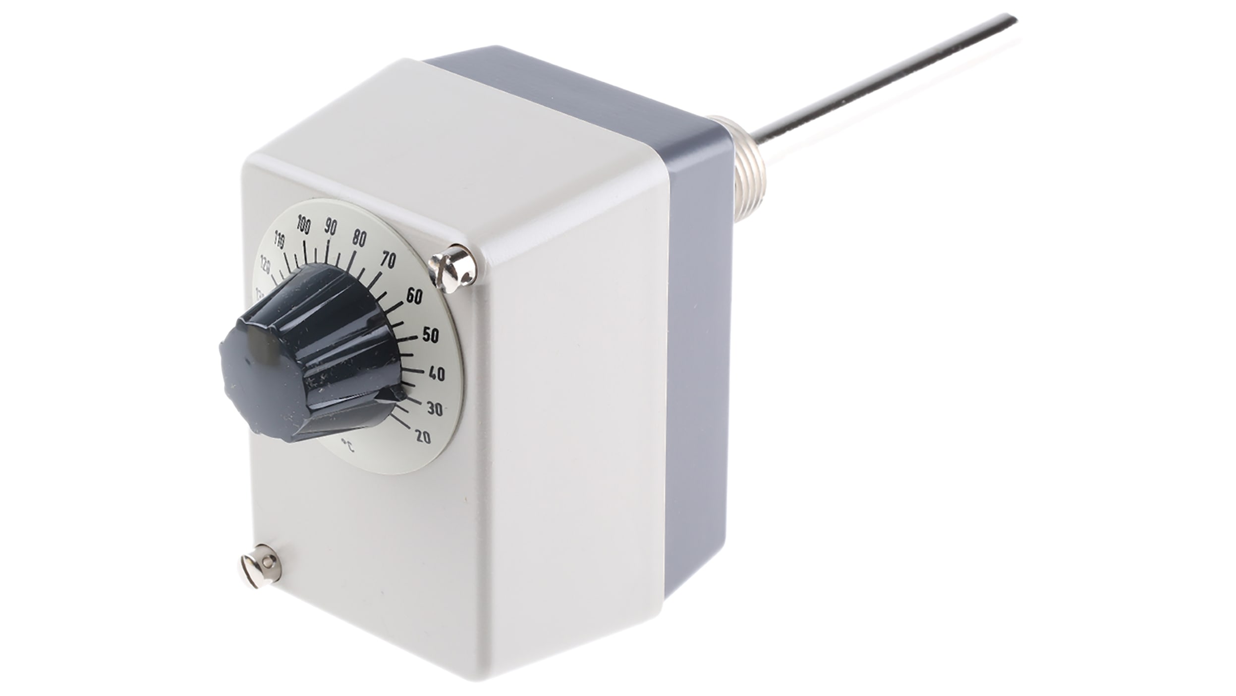 Jumo Kapillar Thermostat Schließer/Öffner, 230V ac/dc / 10A