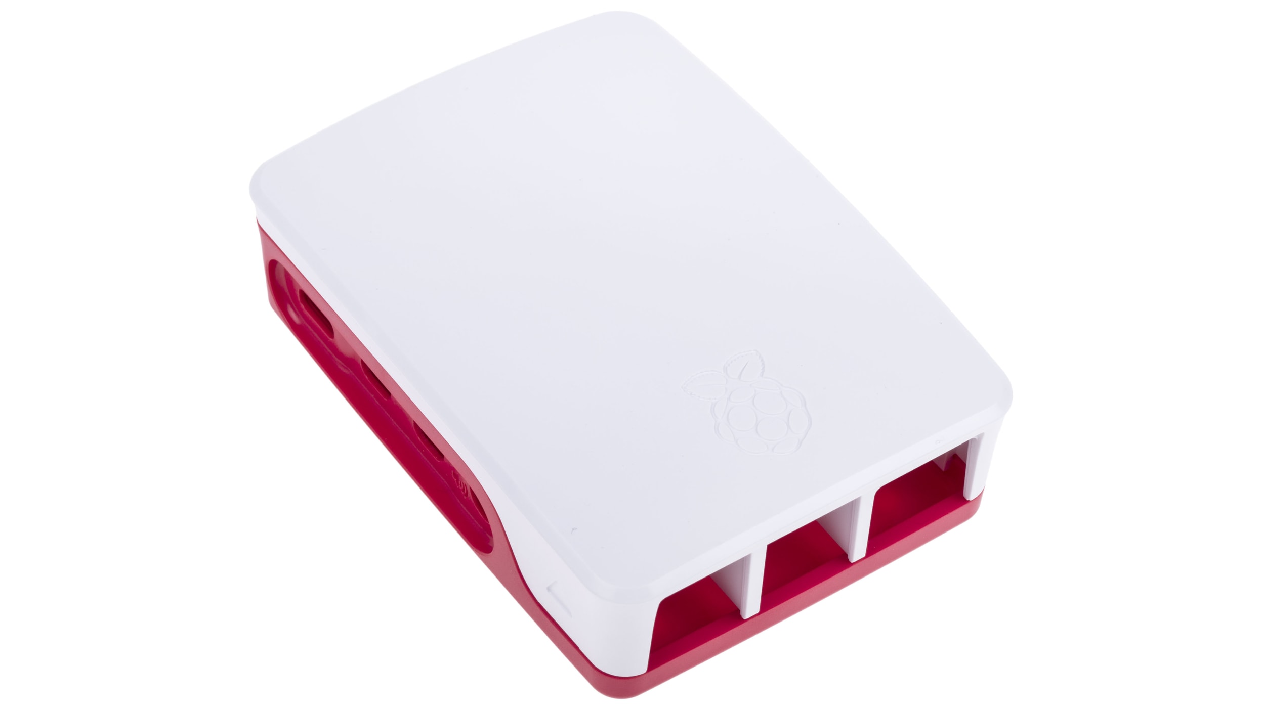 Boitier pour Raspberry Pi 4 Model B (Rouge/Blanc) avec ventilateur LED  (N/A) - Achat Boîtier Raspberry Pi Générique pour professionnels sur