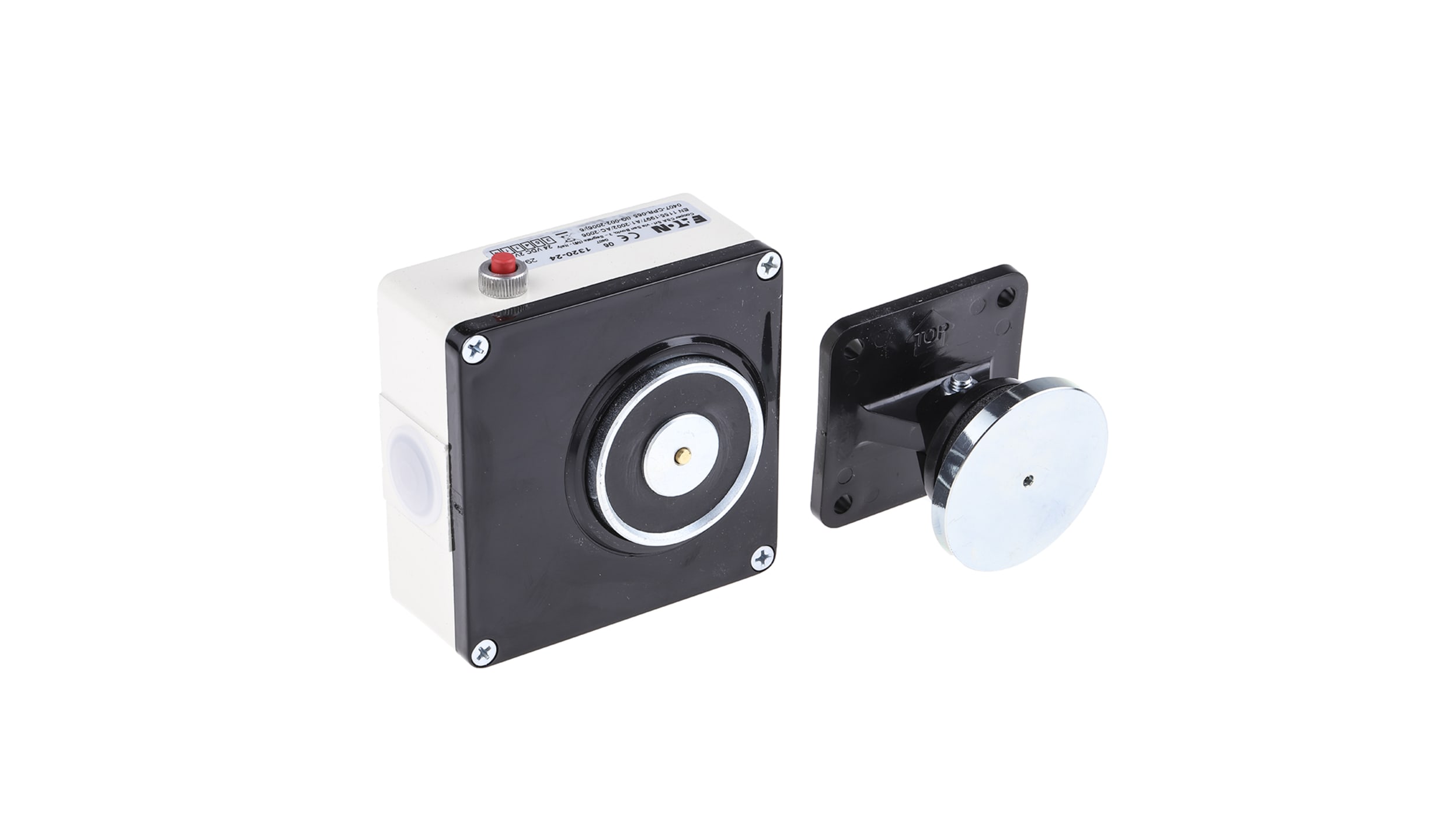 Imán de puerta de control de acceso RS PRO 24 V dc anch. 250mm