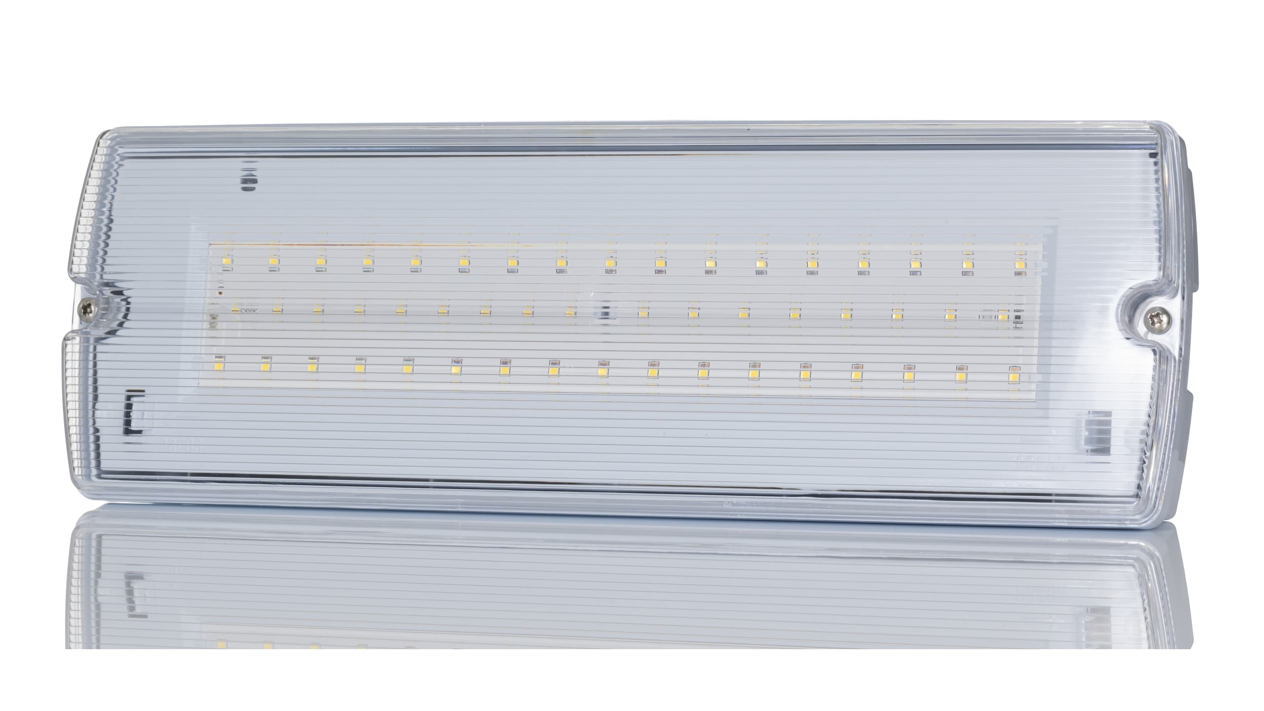 Lampada di emergenza LED RS PRO, 6,5 W, 300 lm, autonomia 3h, IP65