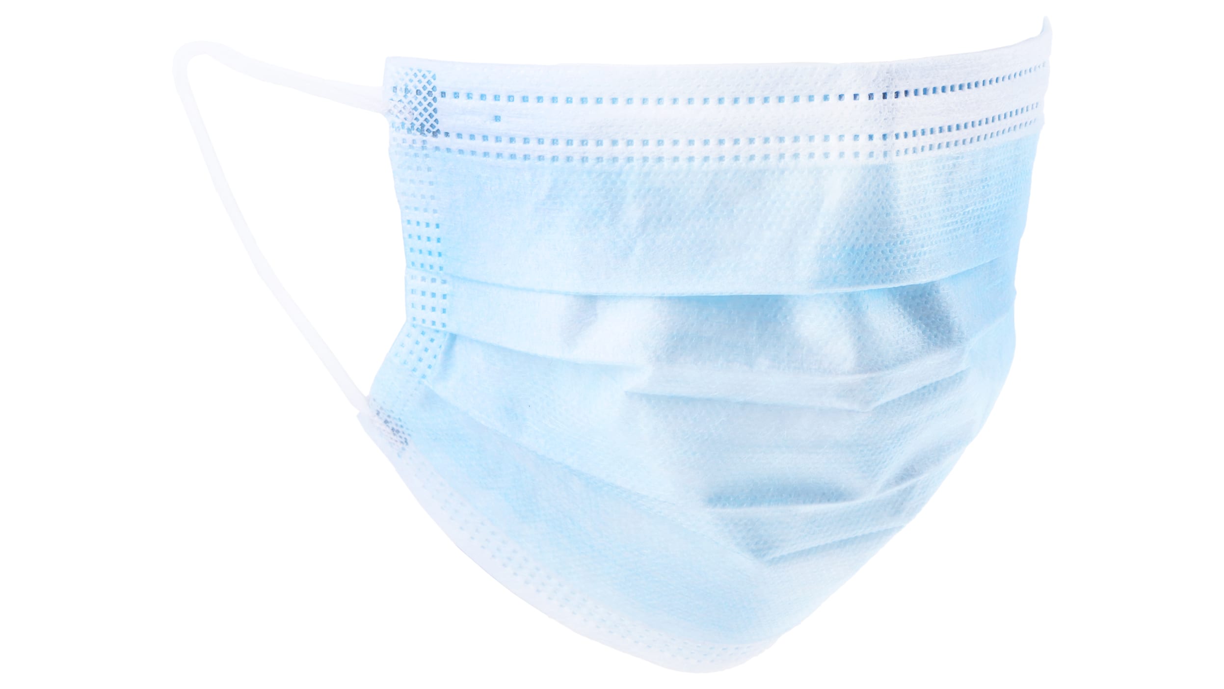 Blue face outlet mask
