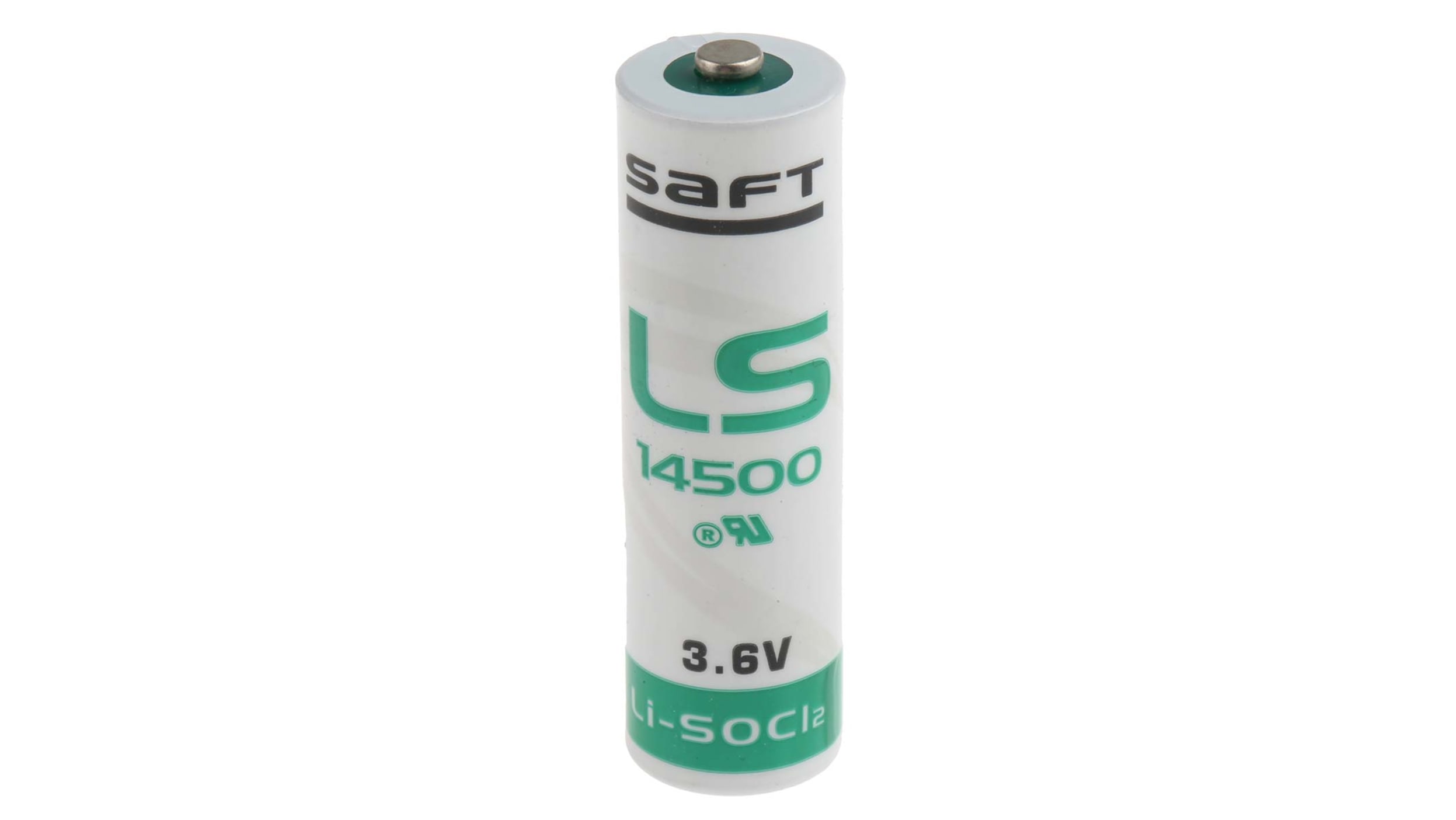 Saft 単3乾電池, 3.6V 2.6Ah LS14500 | RS