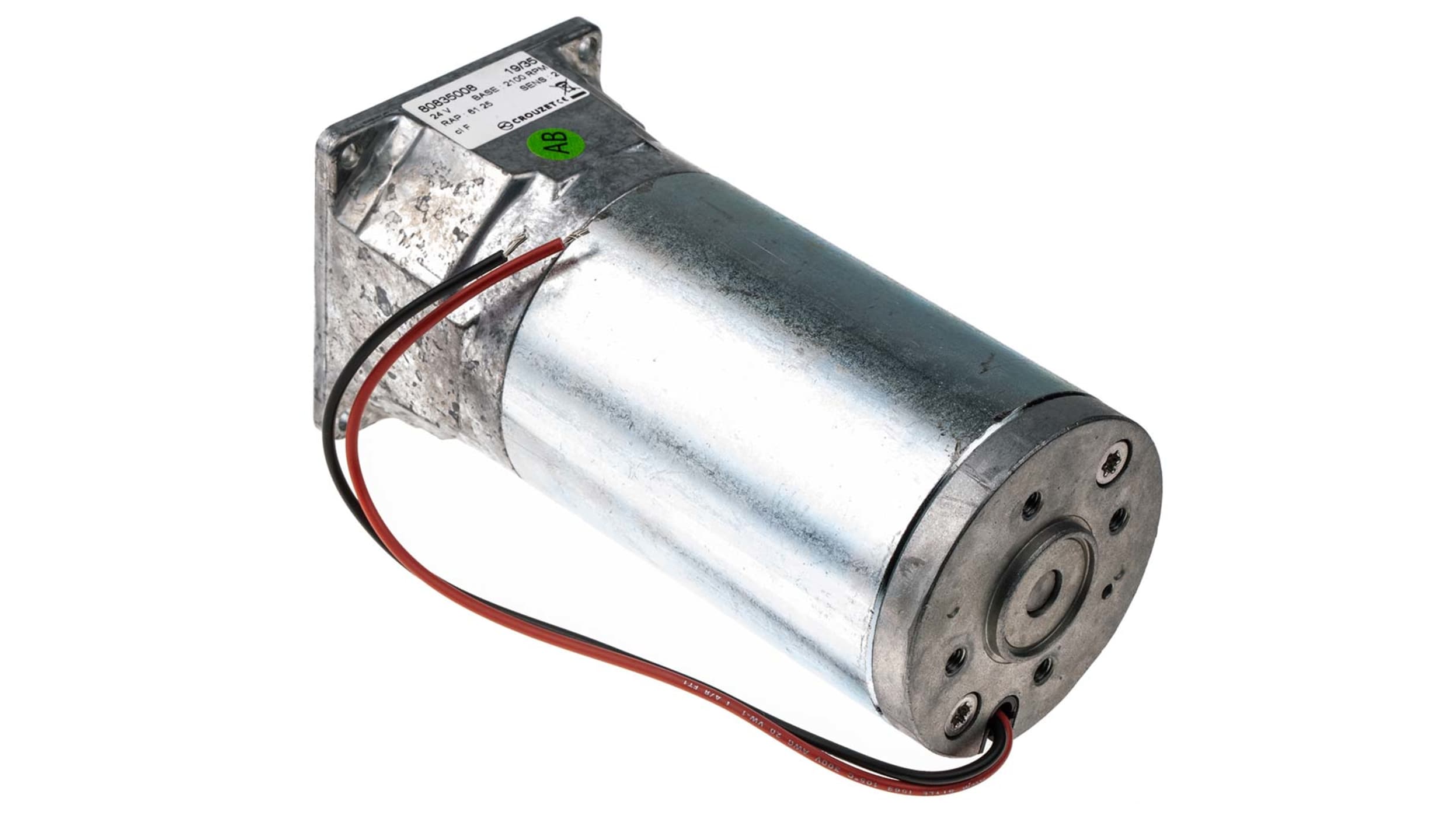 80835008 | Crouzet Bürsten-Getriebemotor bis 5 Nm, 24 V dc / 27 W  