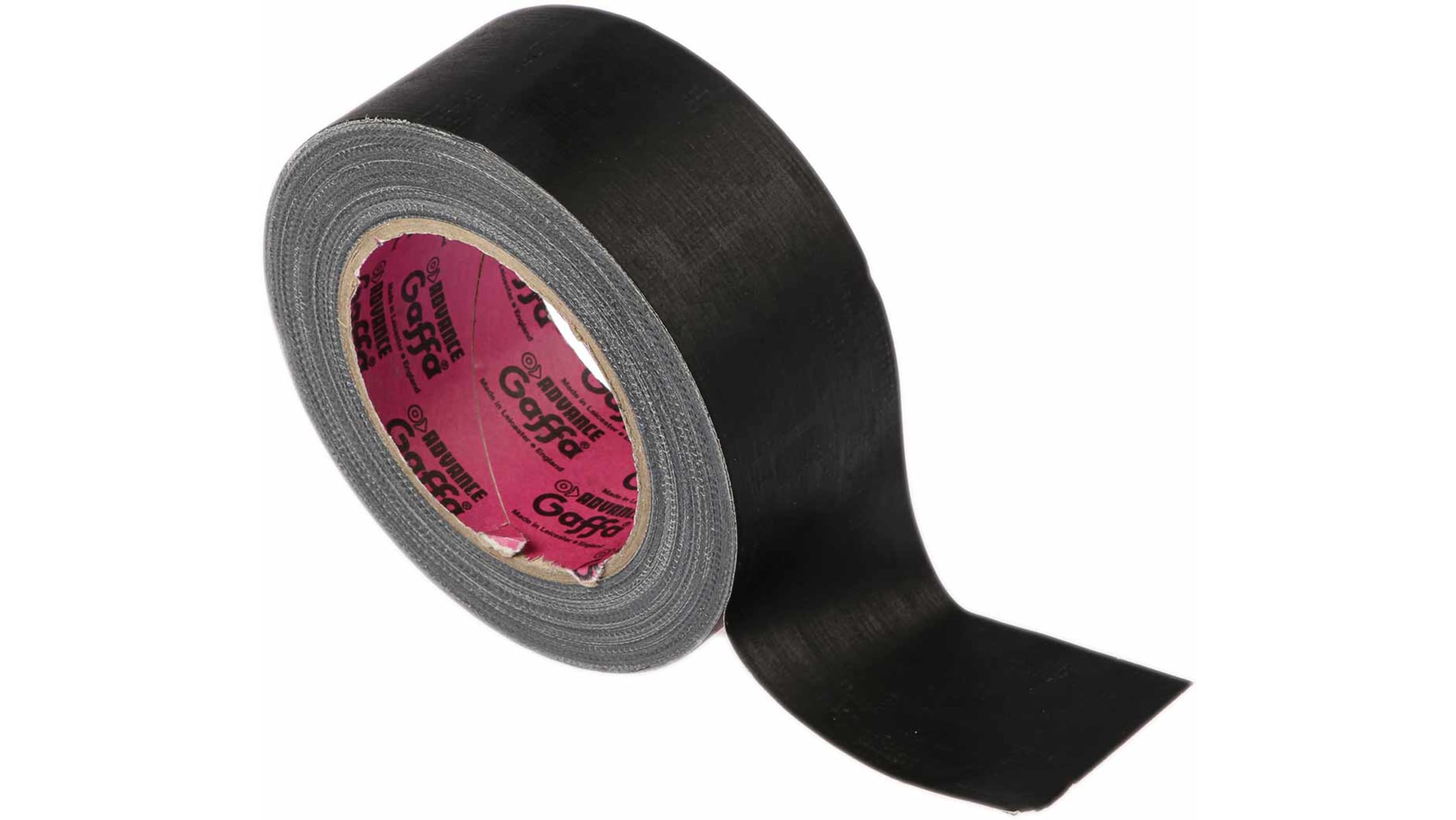 Advance Tapes Gummiharpiks, Gaffatape, 25m, Bredde: 50mm, Tykkelse: 0.26mm, Sort AT200 | RS