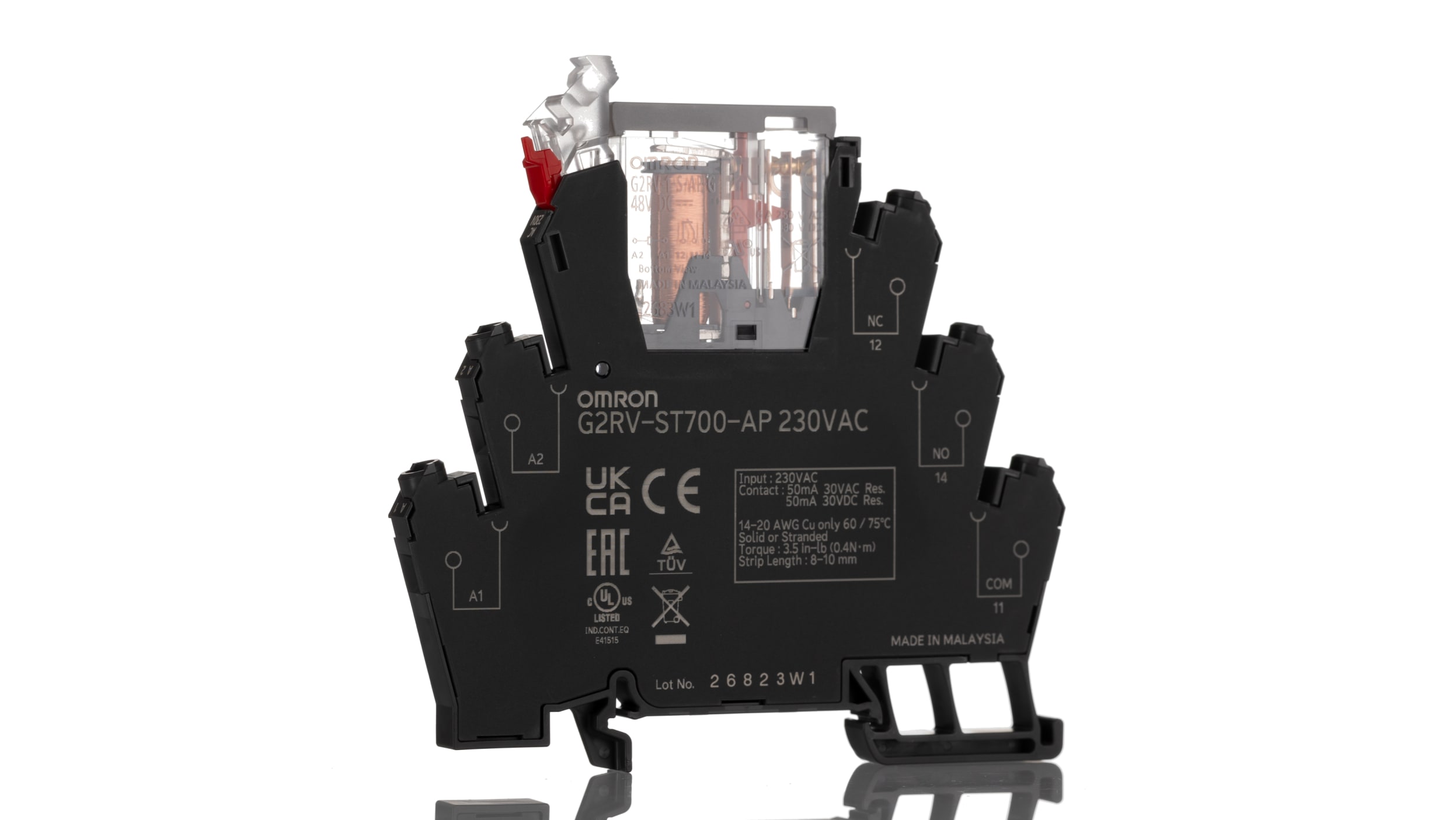 G2RV-ST700-AP AC230 | オムロン 電気機械式リレー 230V ac G2RV-ST 400V ac | RS G2RV-ST700-AP AC230 | オムロン 電気機械式リレー 230V ac G2RV-ST 400V ac | RS