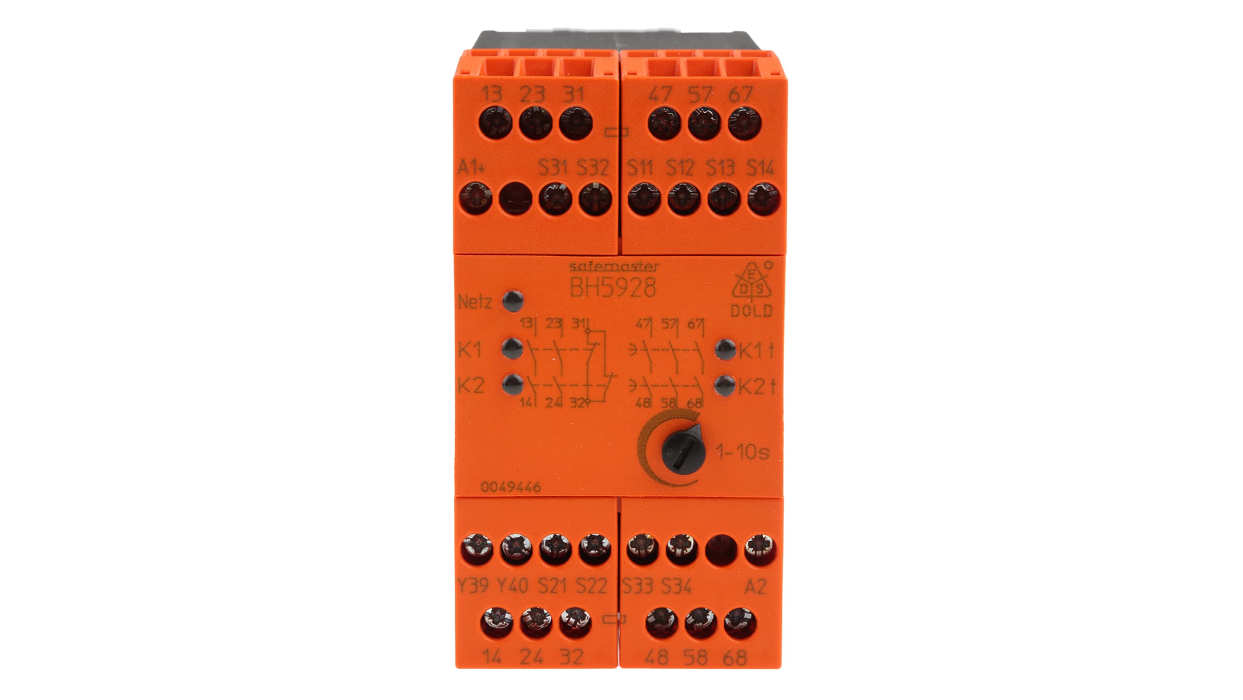BH5928.92 DC24V 1-10S | Dold BH 5928 Sicherheitsrelais, 24V ac/dc 
