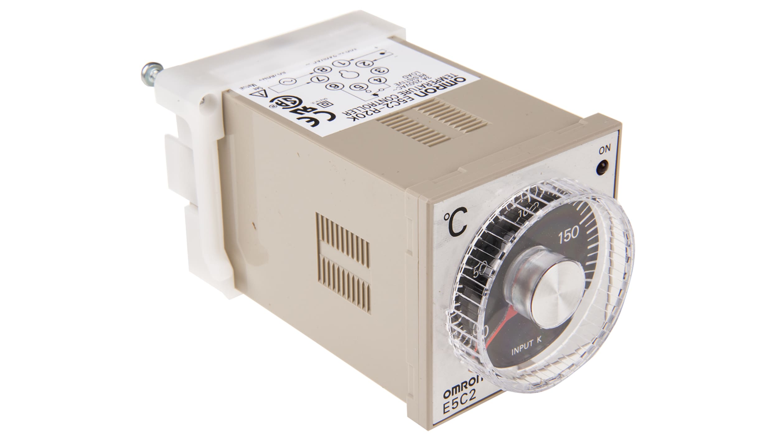 Omron 温度調節器 E5C2-R20K AC100-240 0-200 RS