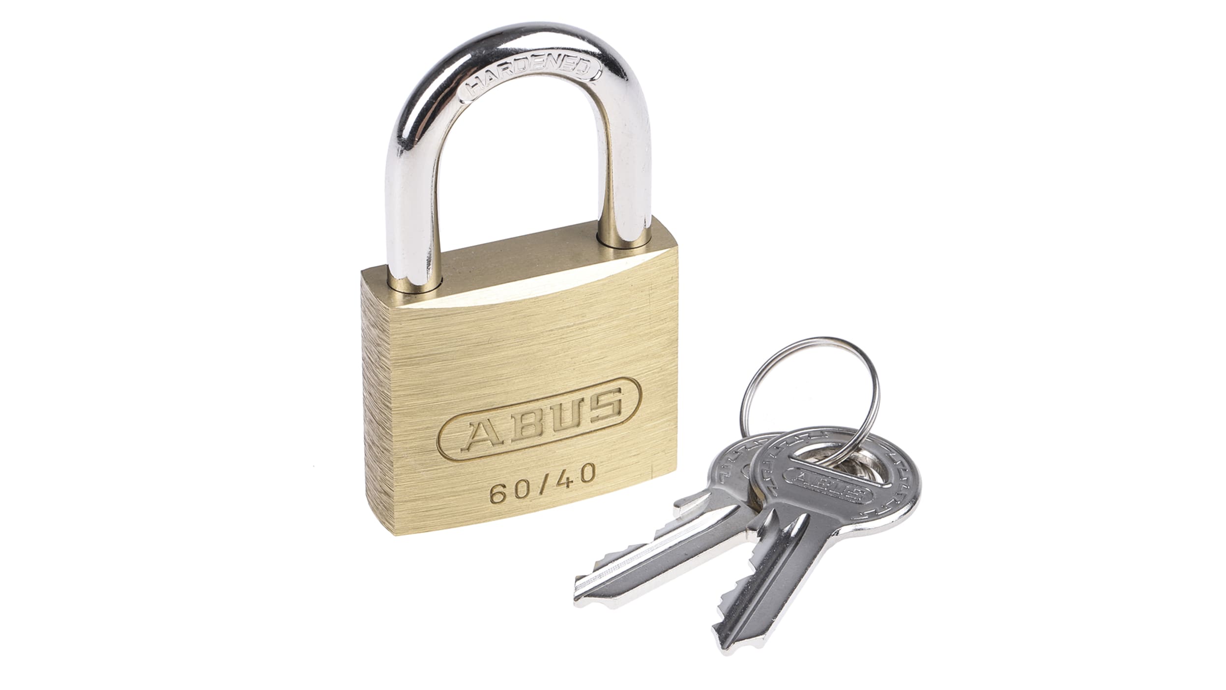 XR006040K3  ABUS Key Weatherproof Brass, Steel Padlock, Keyed