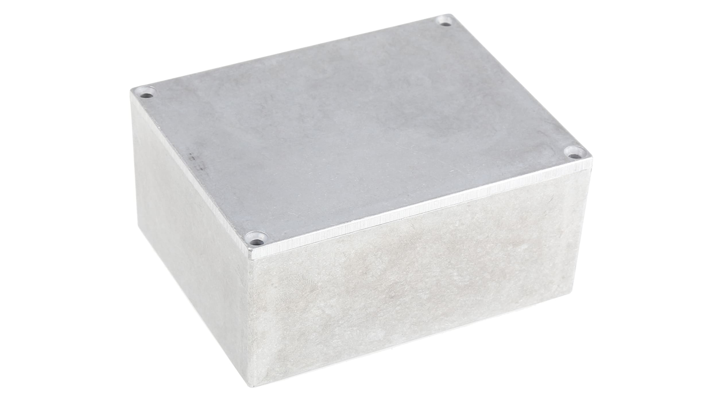 Hammond Eddystone Series Natural Die Cast Aluminium Enclosure, IP54,  Natural Lid, 119 x 94 x 57mm