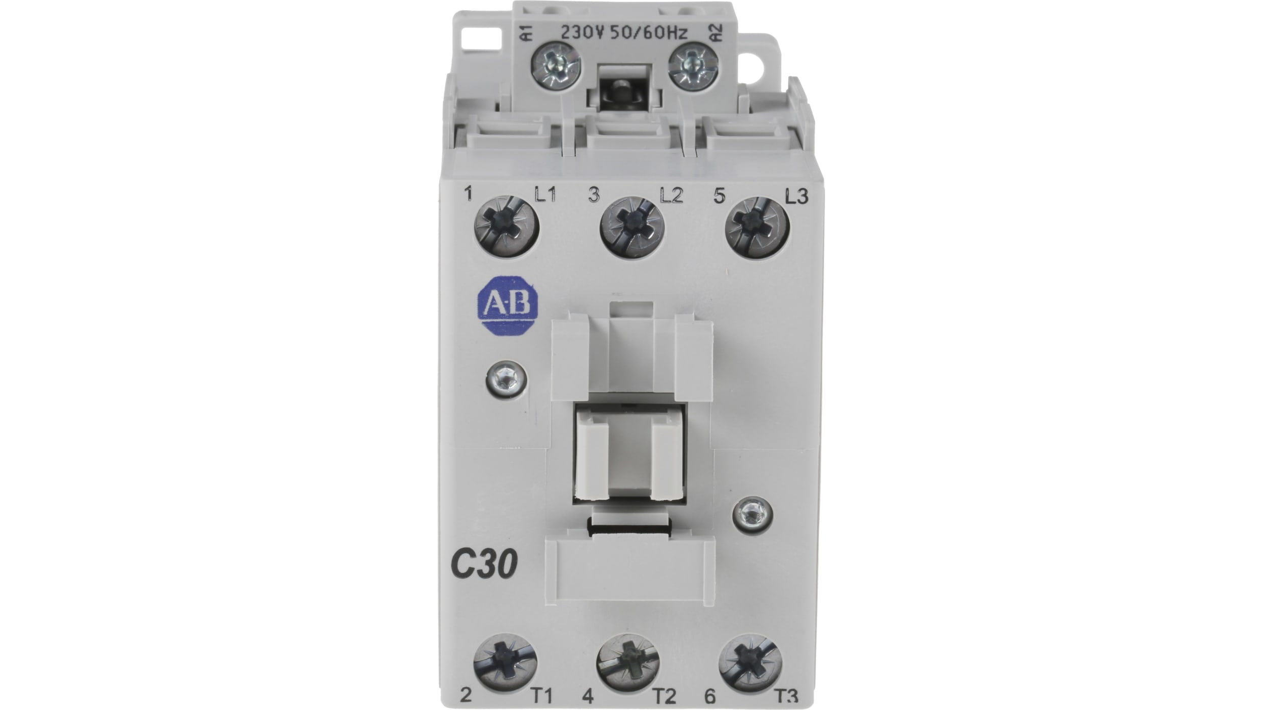 100-C30KF00, Allen Bradley 100C Series Contactor, 230 V ac Coil, 3-Pole,  30 A, 15 kW, 3NO, 690 V ac