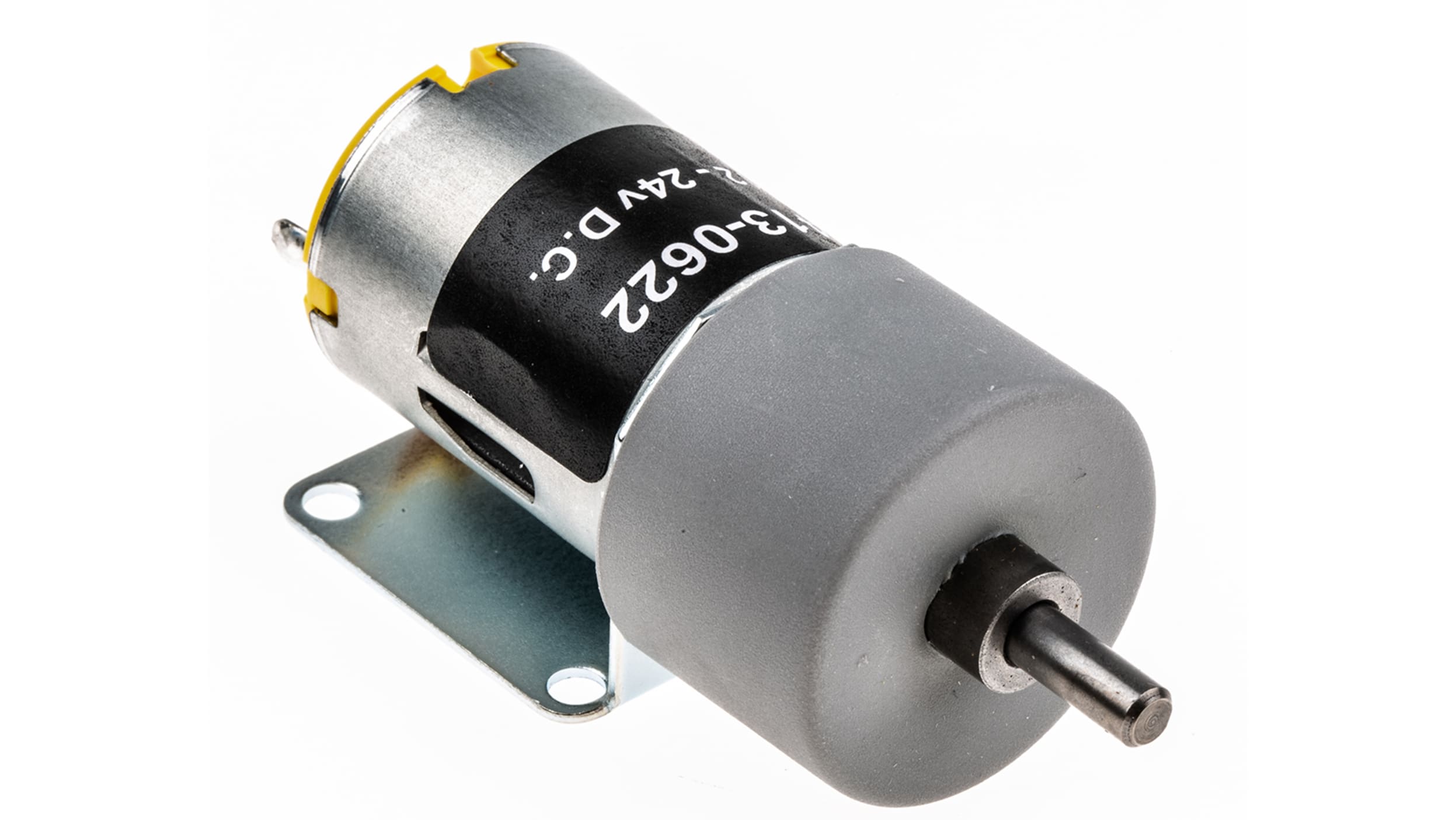 RS PRO Geared 1.5 → 3 V dc 7800 rpm, 2mm Shaft Diameter