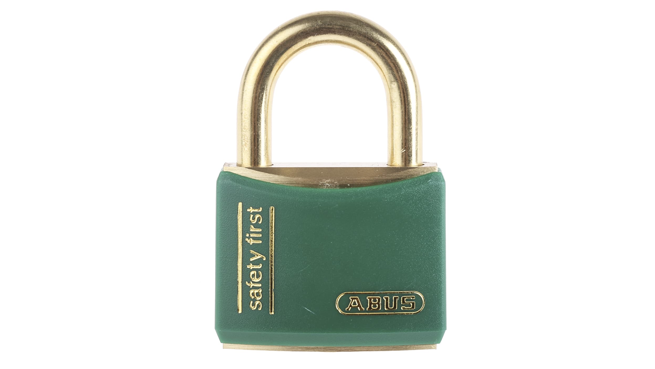 XR0084T40KA3 | ABUS 安全用南京錠 真鍮 緑 | RS
