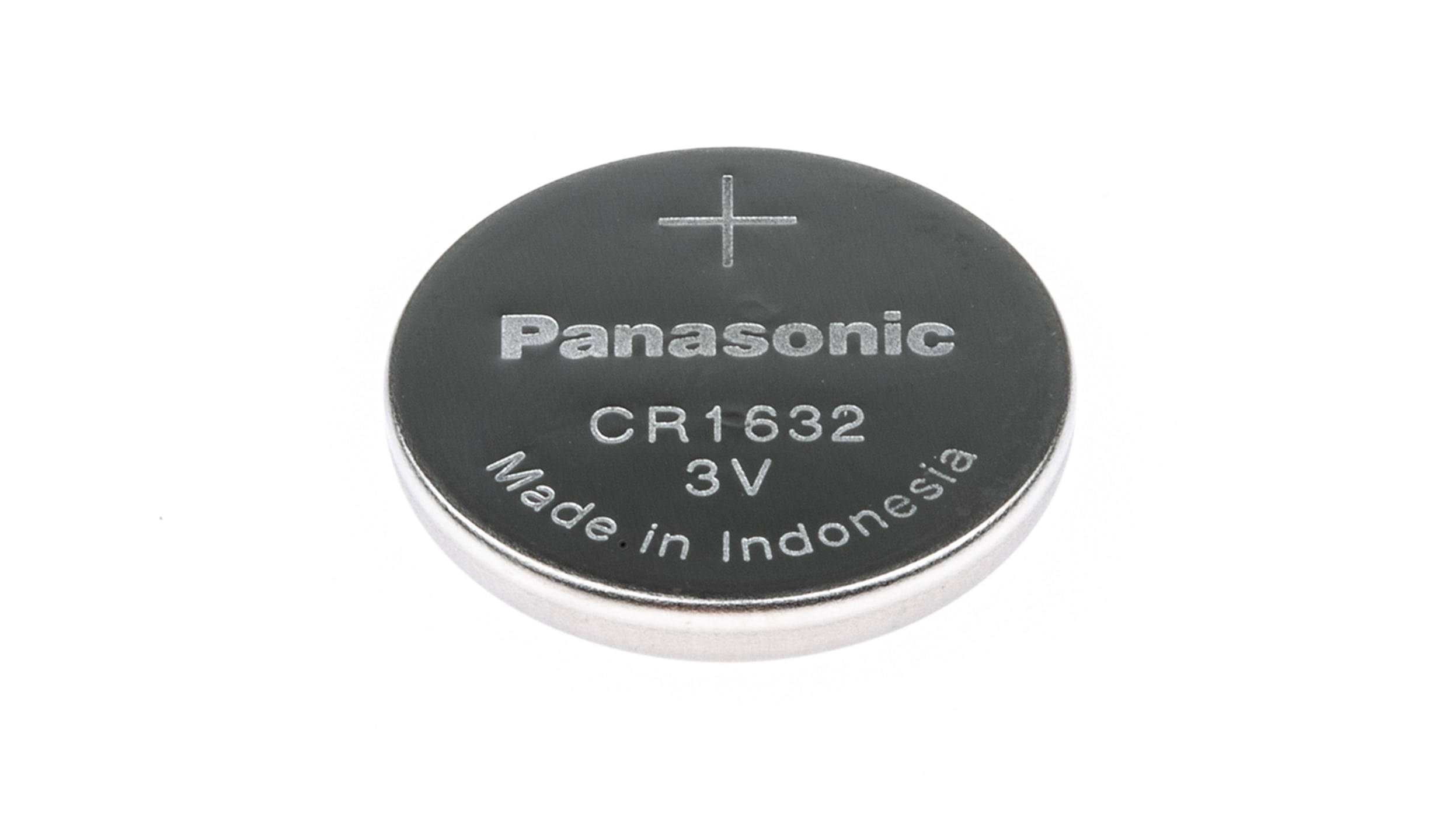 Pila de botón CR1632, 3V, 140mAh, litio - dióxido de manganeso Código RS:  513-2859 Nº ref. fabric.: CR-1632/BN