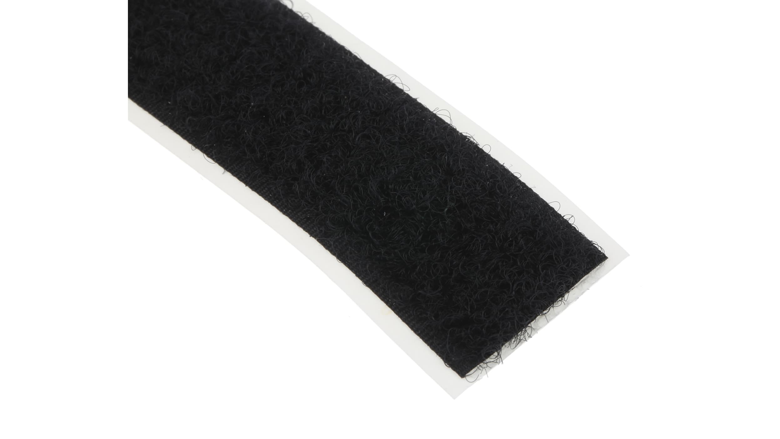 Apli 17018 - Bande auto-agrippante type Velcro, adhésive, 20mm x 25m, noir